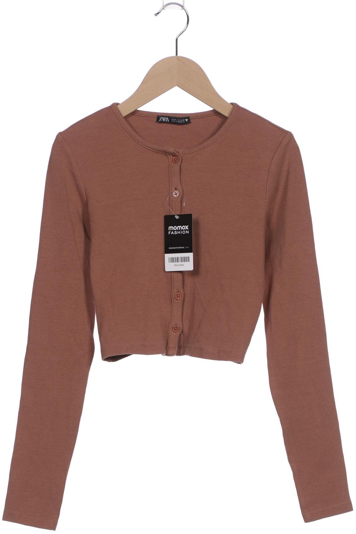 

Zara Damen Strickjacke, braun, Gr. 36