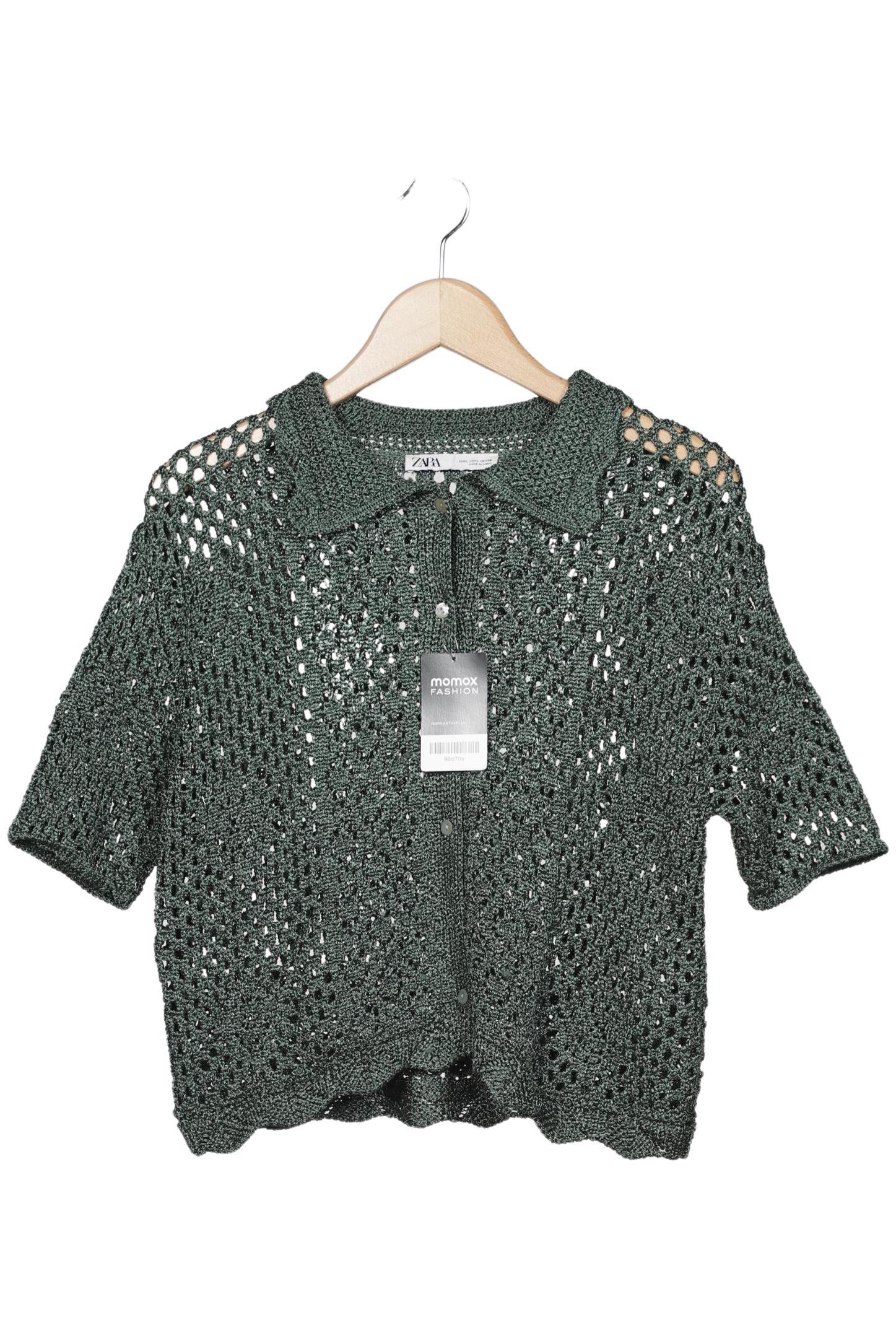 

Zara Damen Strickjacke, grün, Gr. 42