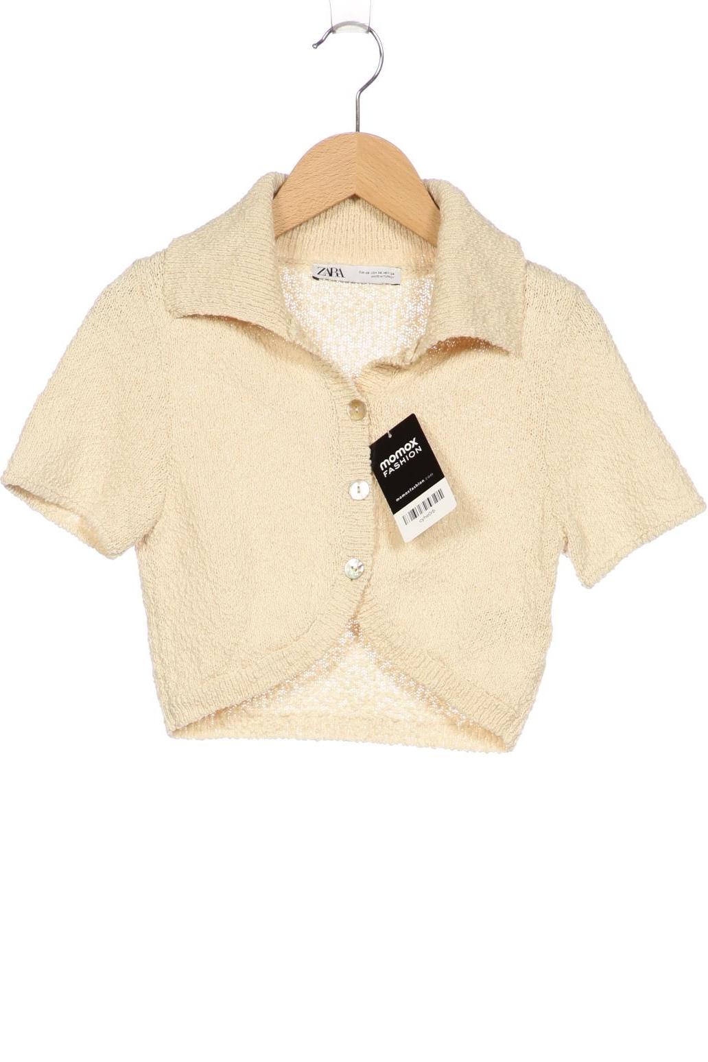 

Zara Damen Strickjacke, beige, Gr. 34