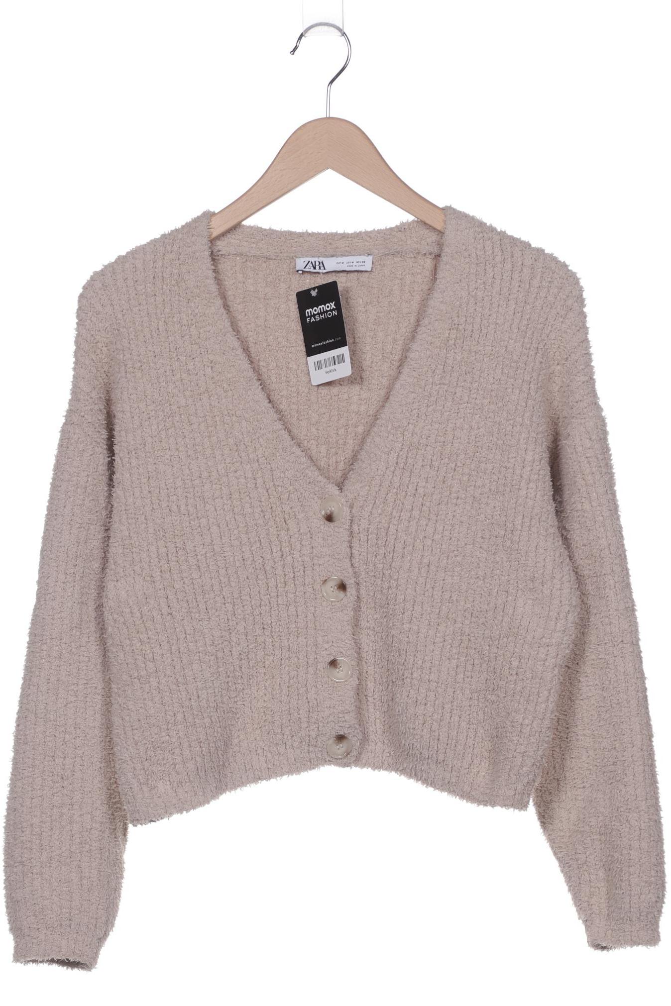 

Zara Damen Strickjacke, beige, Gr. 38