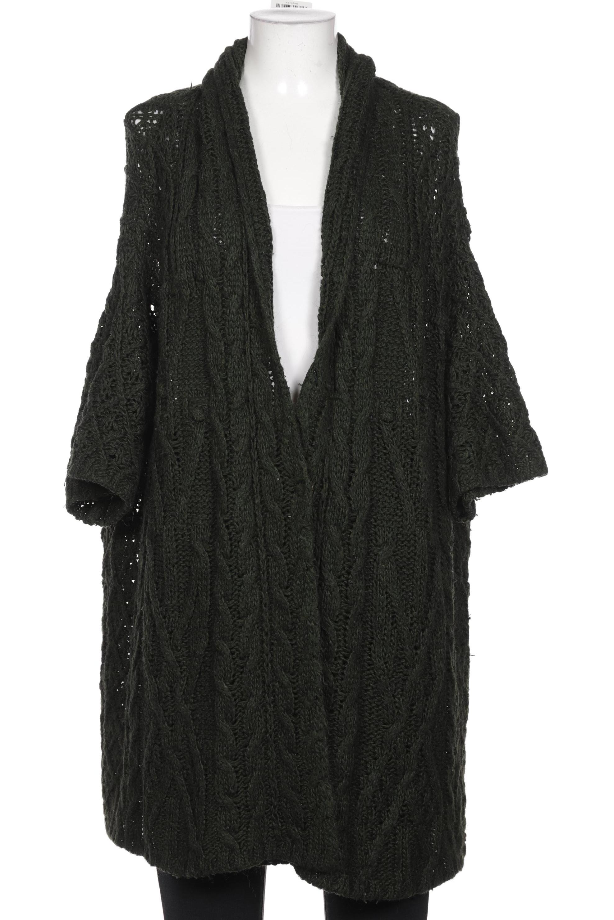 

ZARA Damen Strickjacke, grün