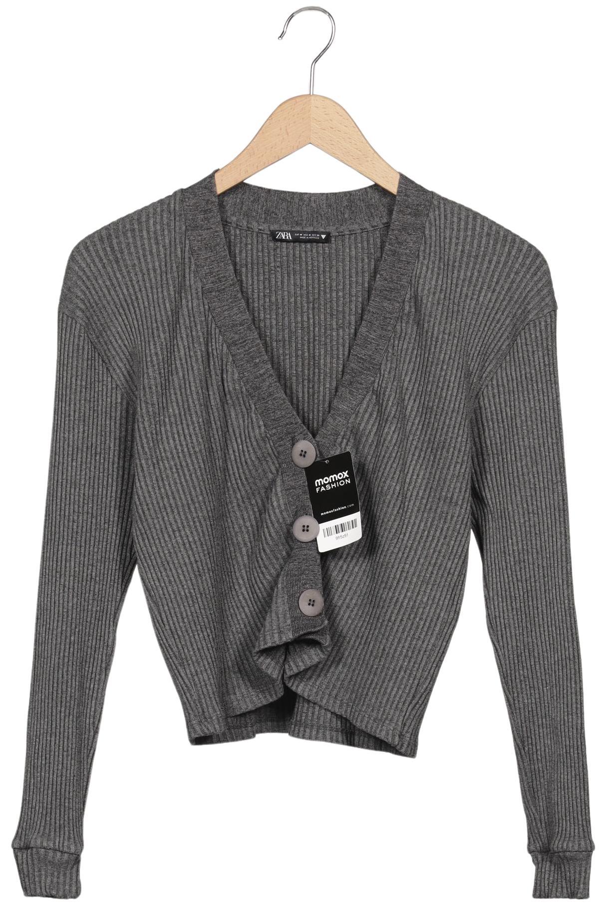 

Zara Damen Strickjacke, grau, Gr. 38
