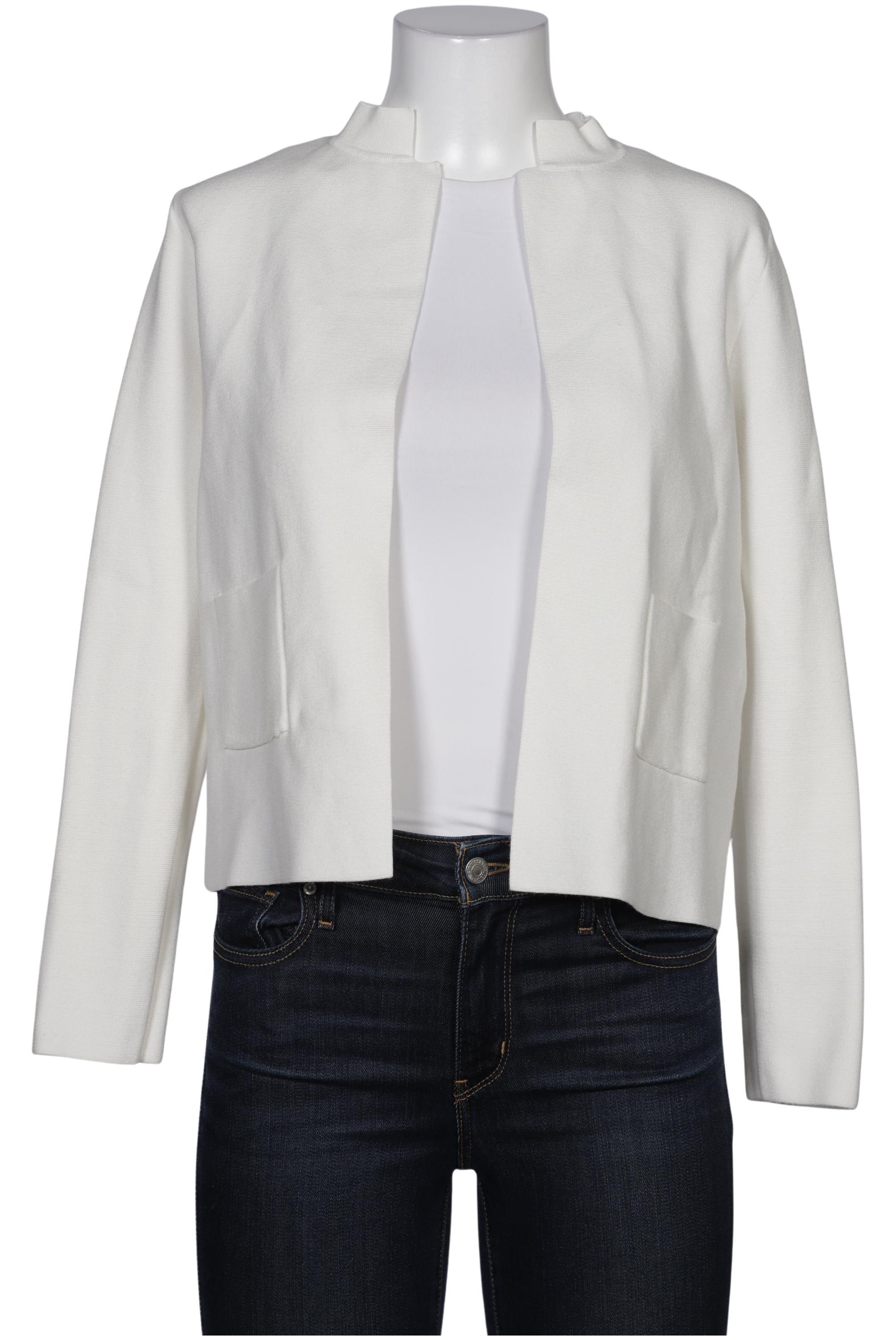 

Zara Damen Strickjacke, weiß, Gr. 38