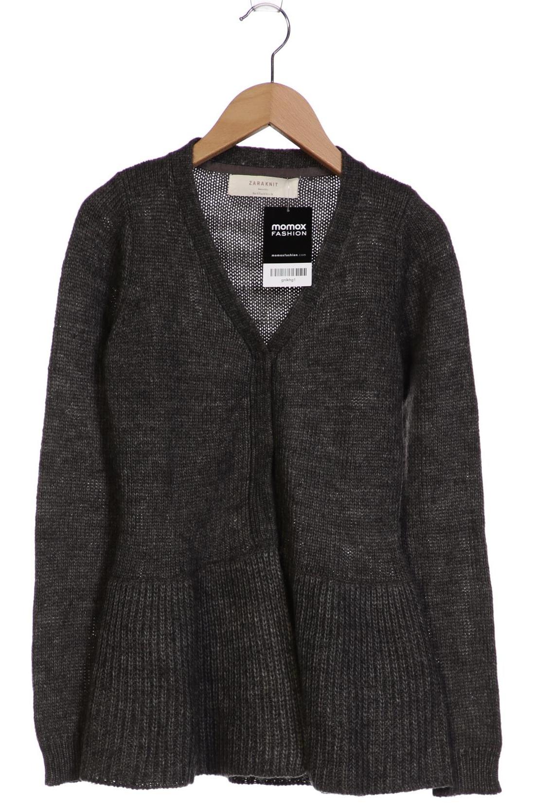 

ZARA Damen Strickjacke, grau