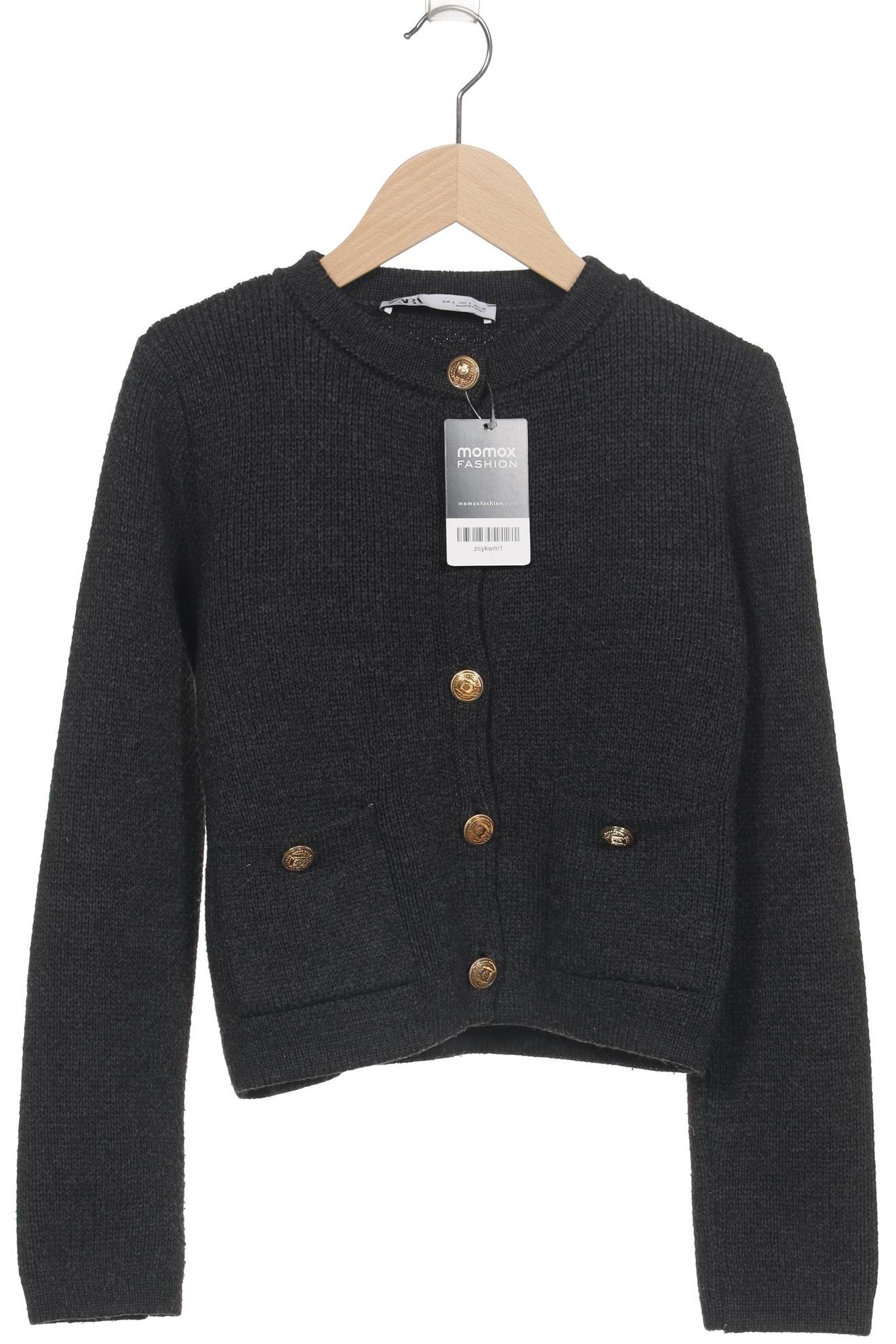 

Zara Damen Strickjacke, grau, Gr. 36
