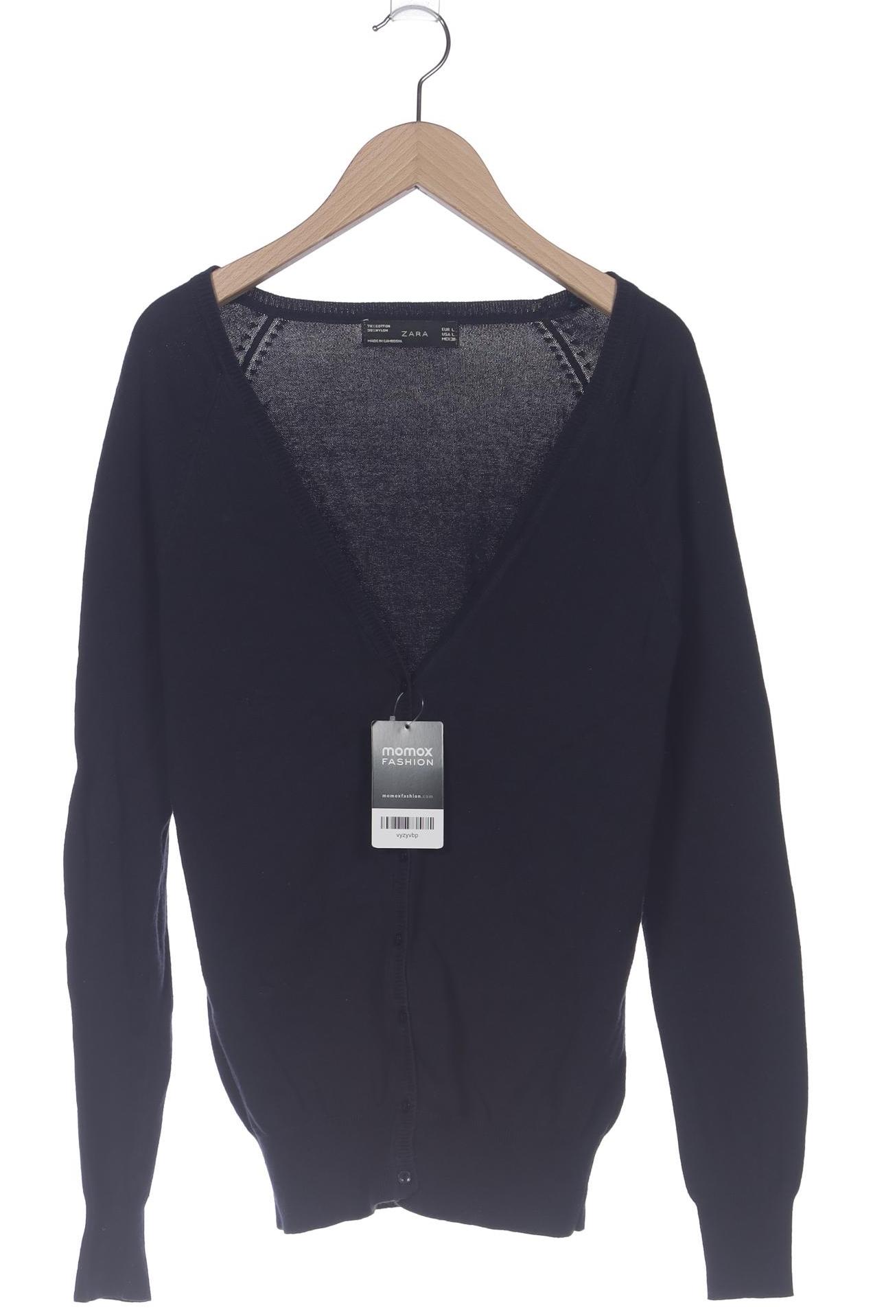 

Zara Damen Strickjacke, marineblau, Gr. 42