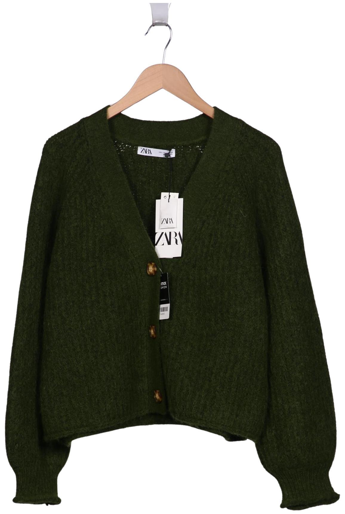 

Zara Damen Strickjacke, grün, Gr. 42