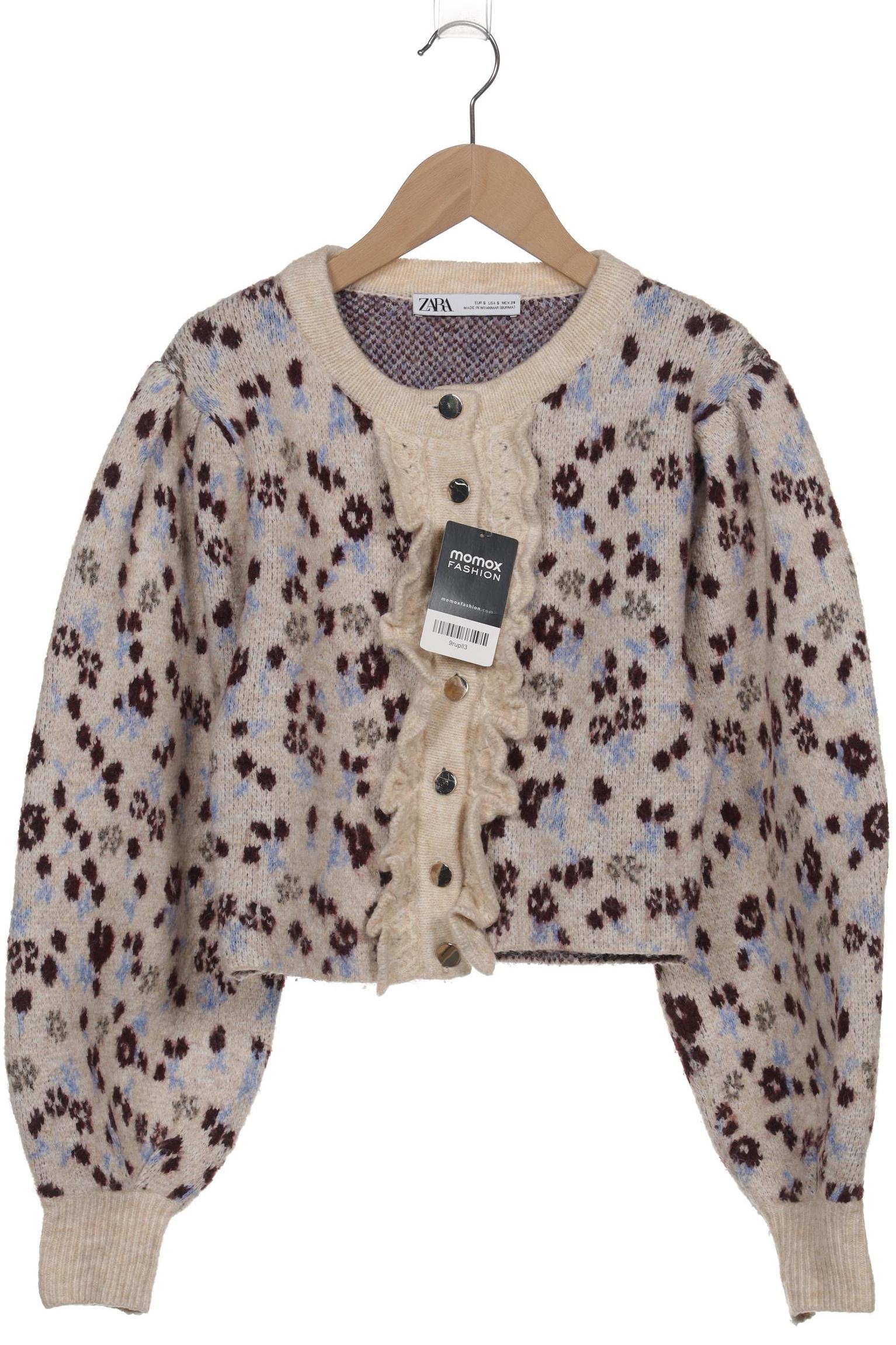 

Zara Damen Strickjacke, mehrfarbig, Gr. 36