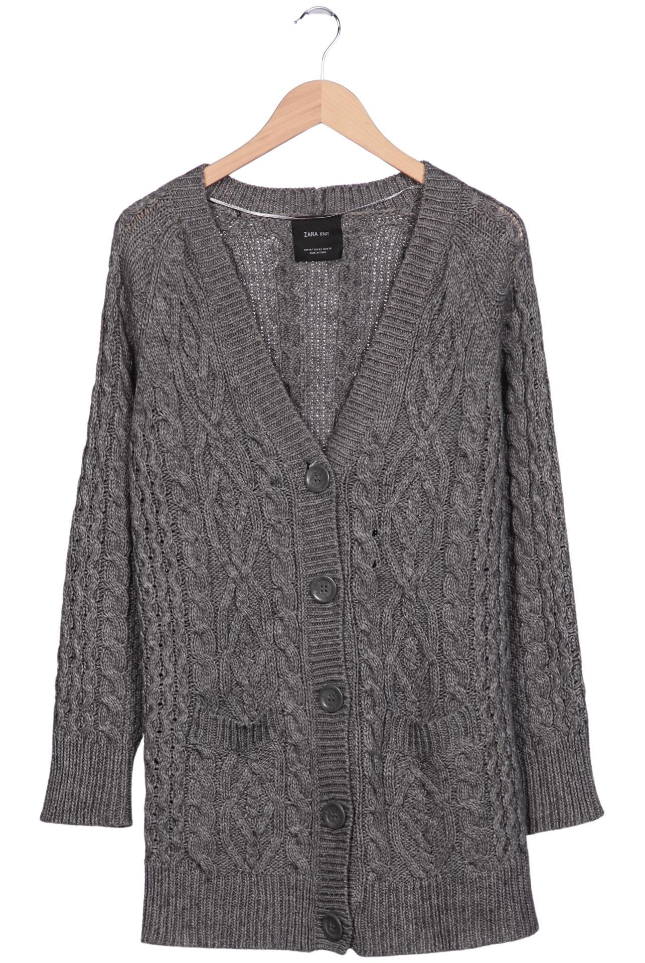 

Zara Damen Strickjacke, grau, Gr. 38