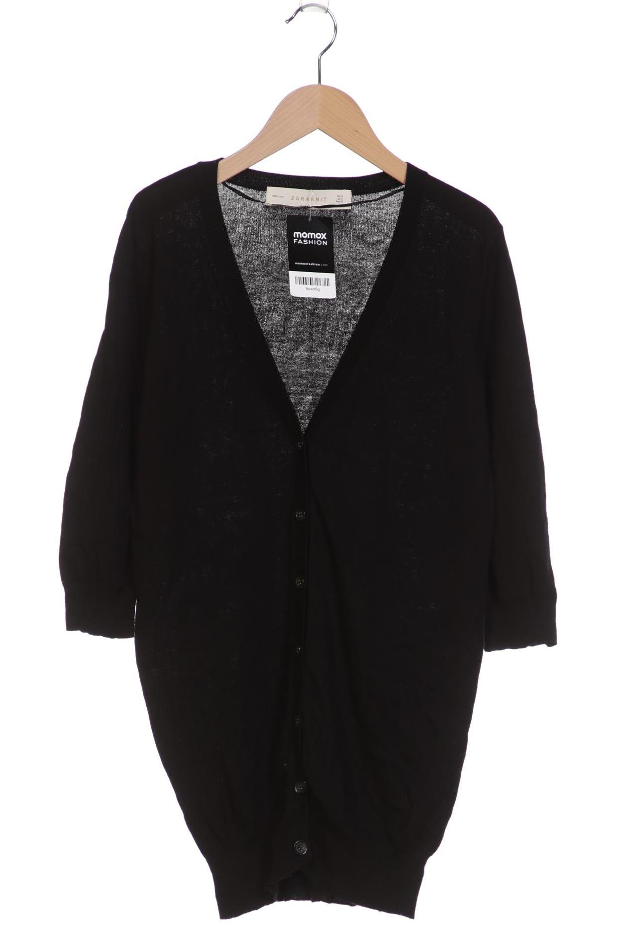 

Zara Damen Strickjacke, schwarz, Gr. 38