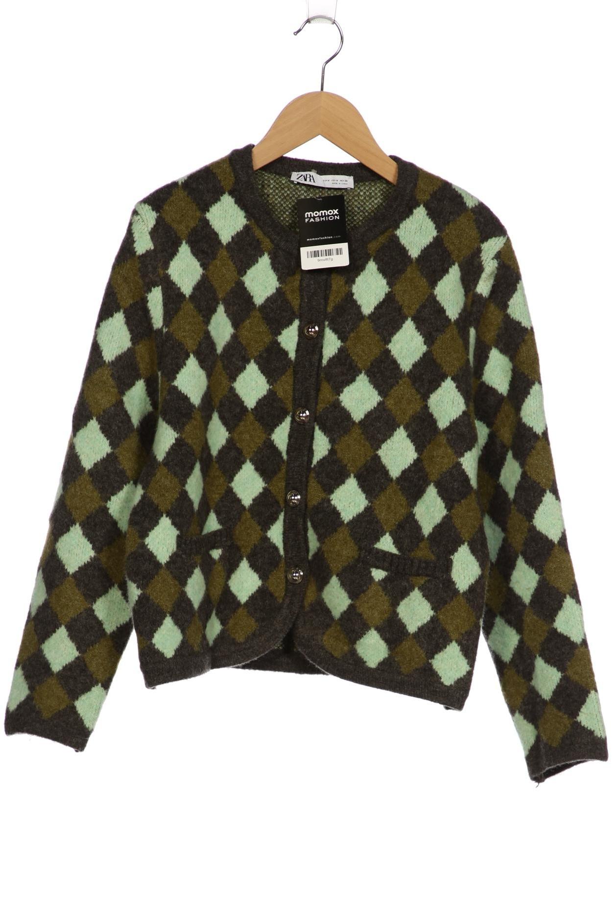 

Zara Damen Strickjacke, grün, Gr. 38