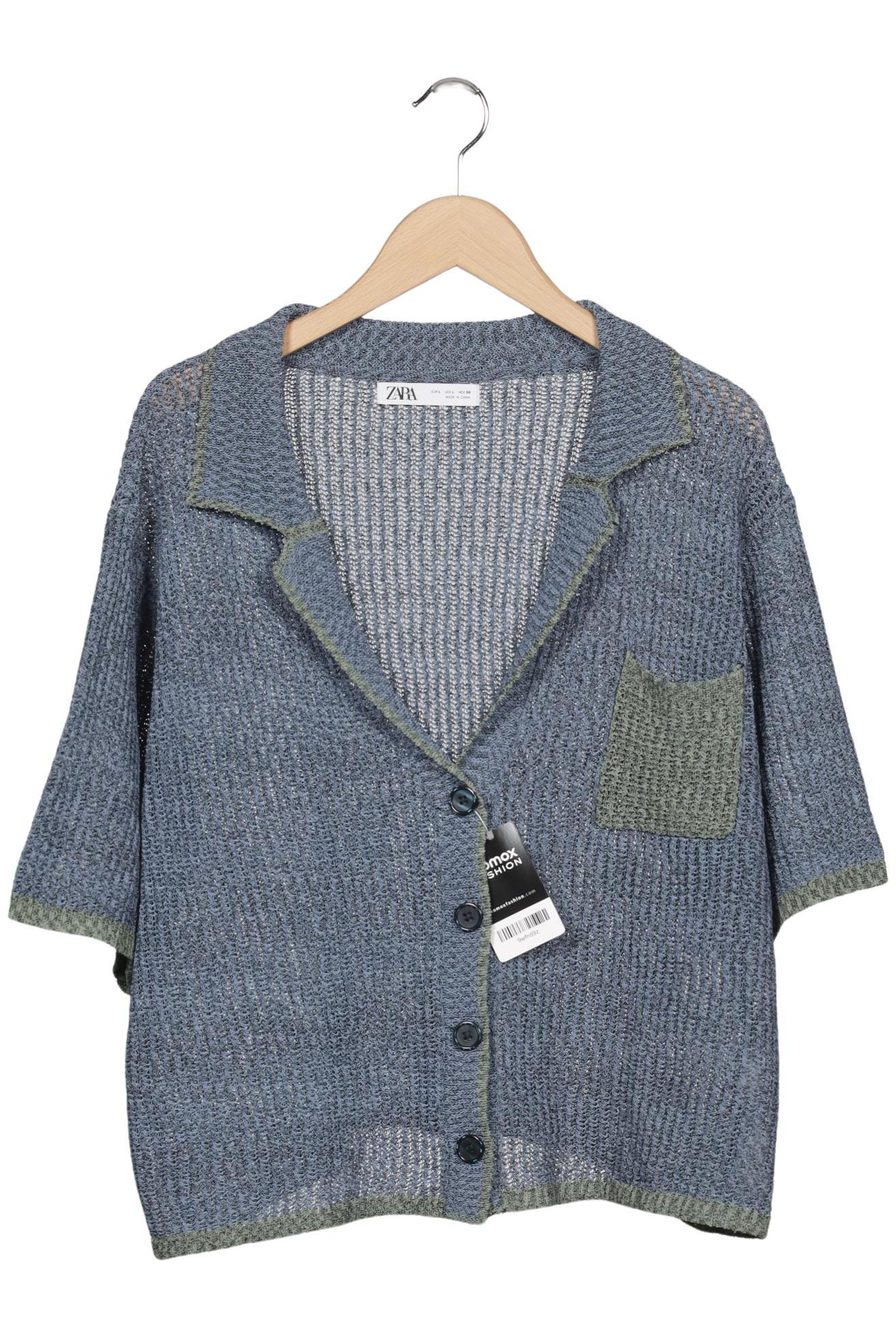

Zara Damen Strickjacke, hellblau, Gr. 42