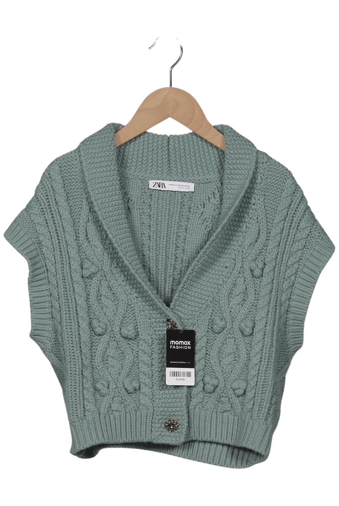 

Zara Damen Strickjacke, hellgrün, Gr. 34