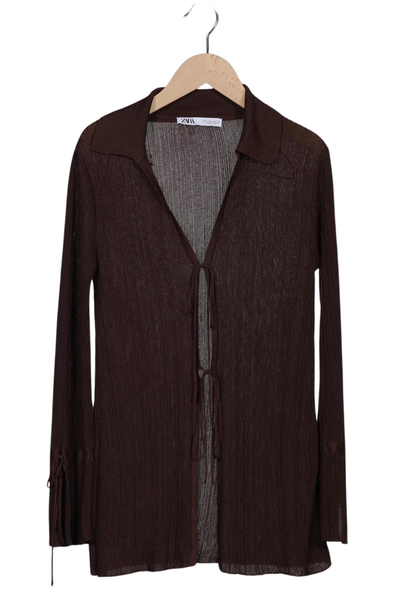 

Zara Damen Strickjacke, braun, Gr. 36