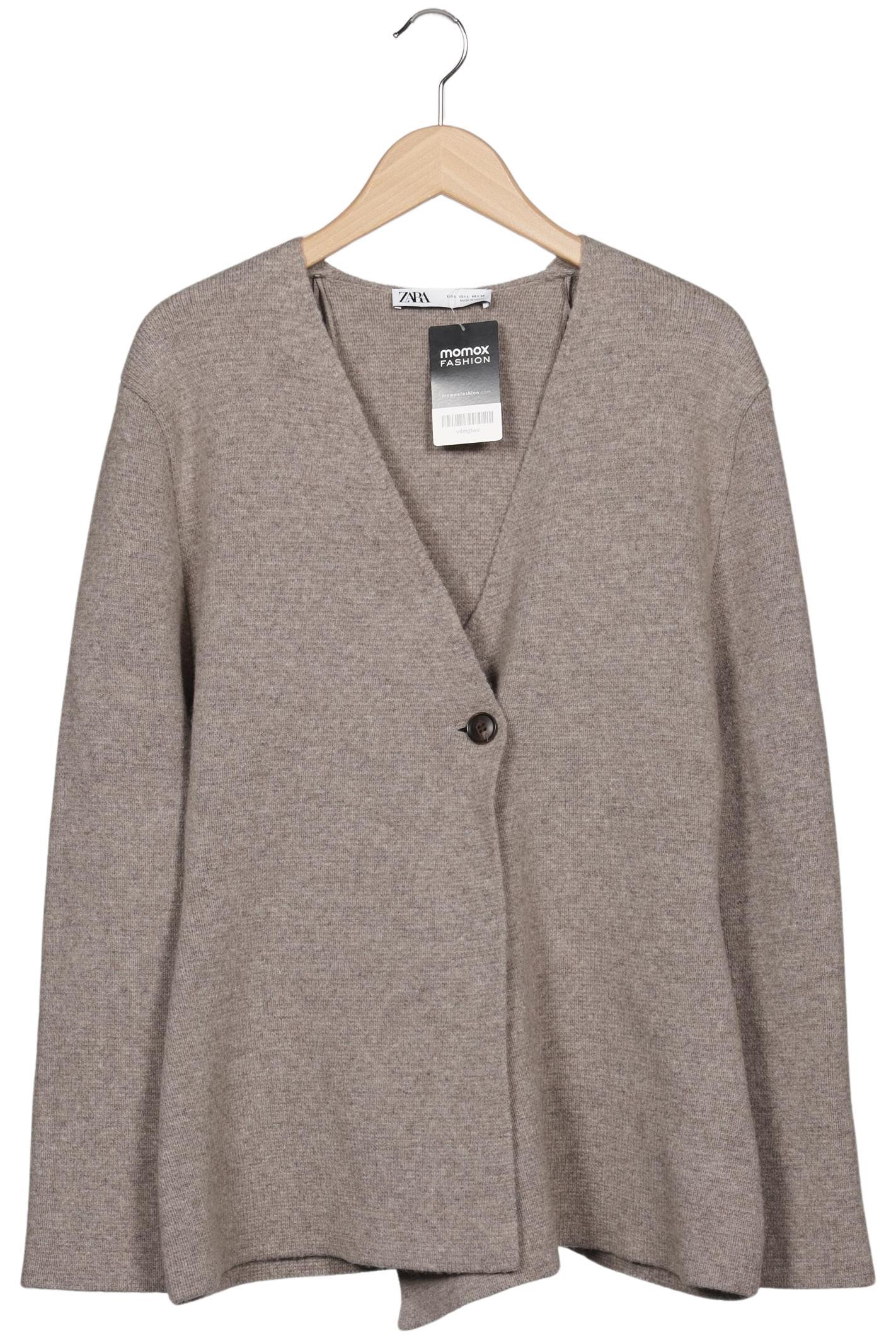 

Zara Damen Strickjacke, beige, Gr. 42