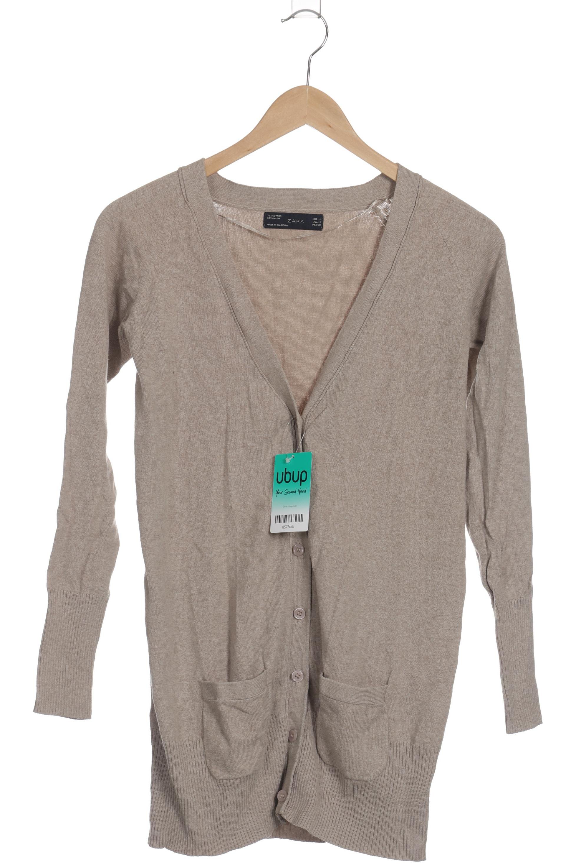 

Zara Damen Strickjacke, beige, Gr. 38