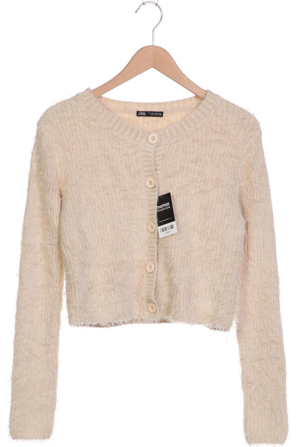 

ZARA Damen Strickjacke, beige