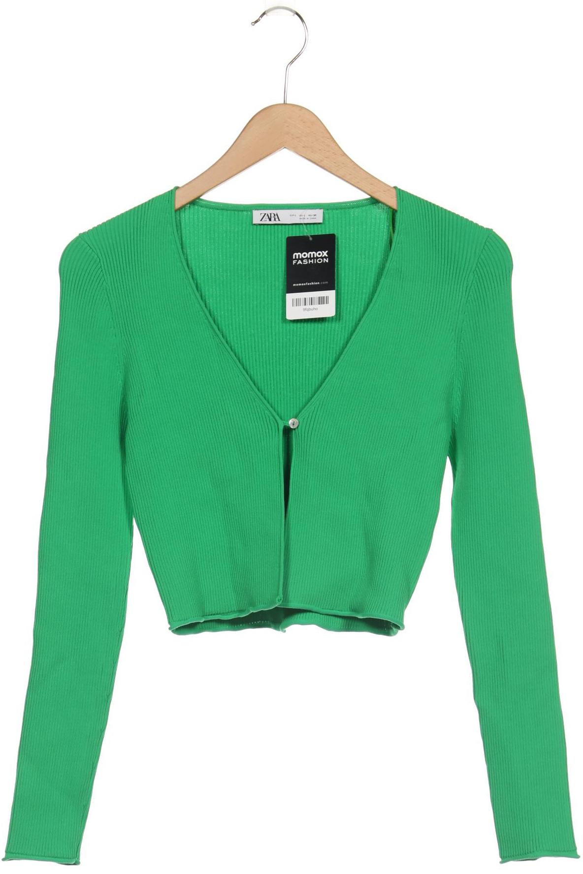 

Zara Damen Strickjacke, grün, Gr. 42