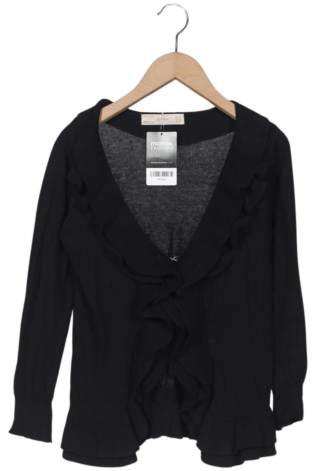 

Zara Damen Strickjacke, schwarz, Gr. 36