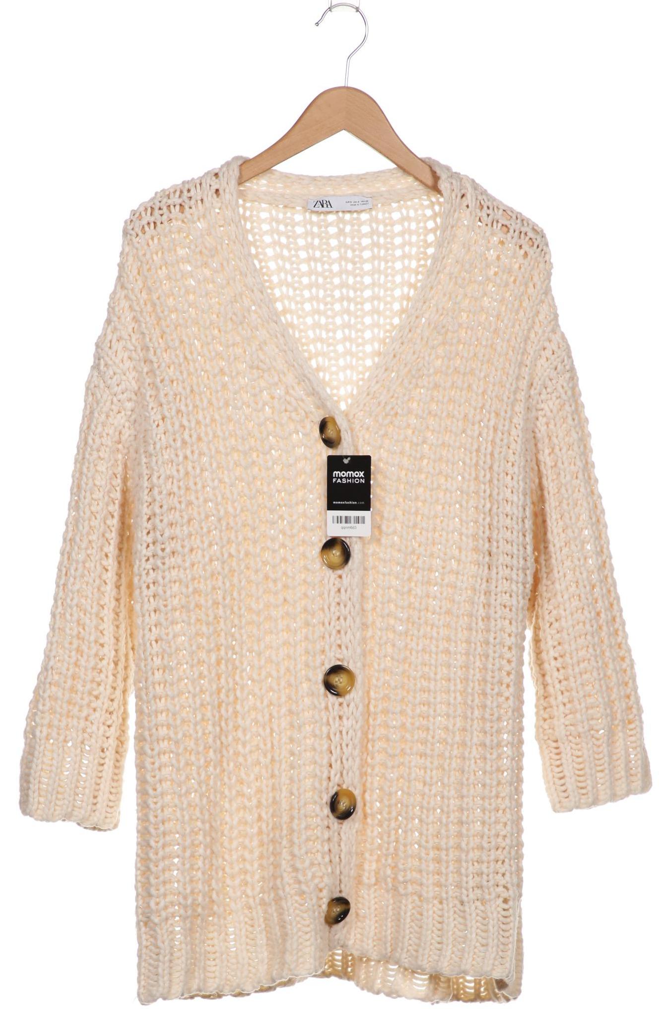 

Zara Damen Strickjacke, beige, Gr. 36