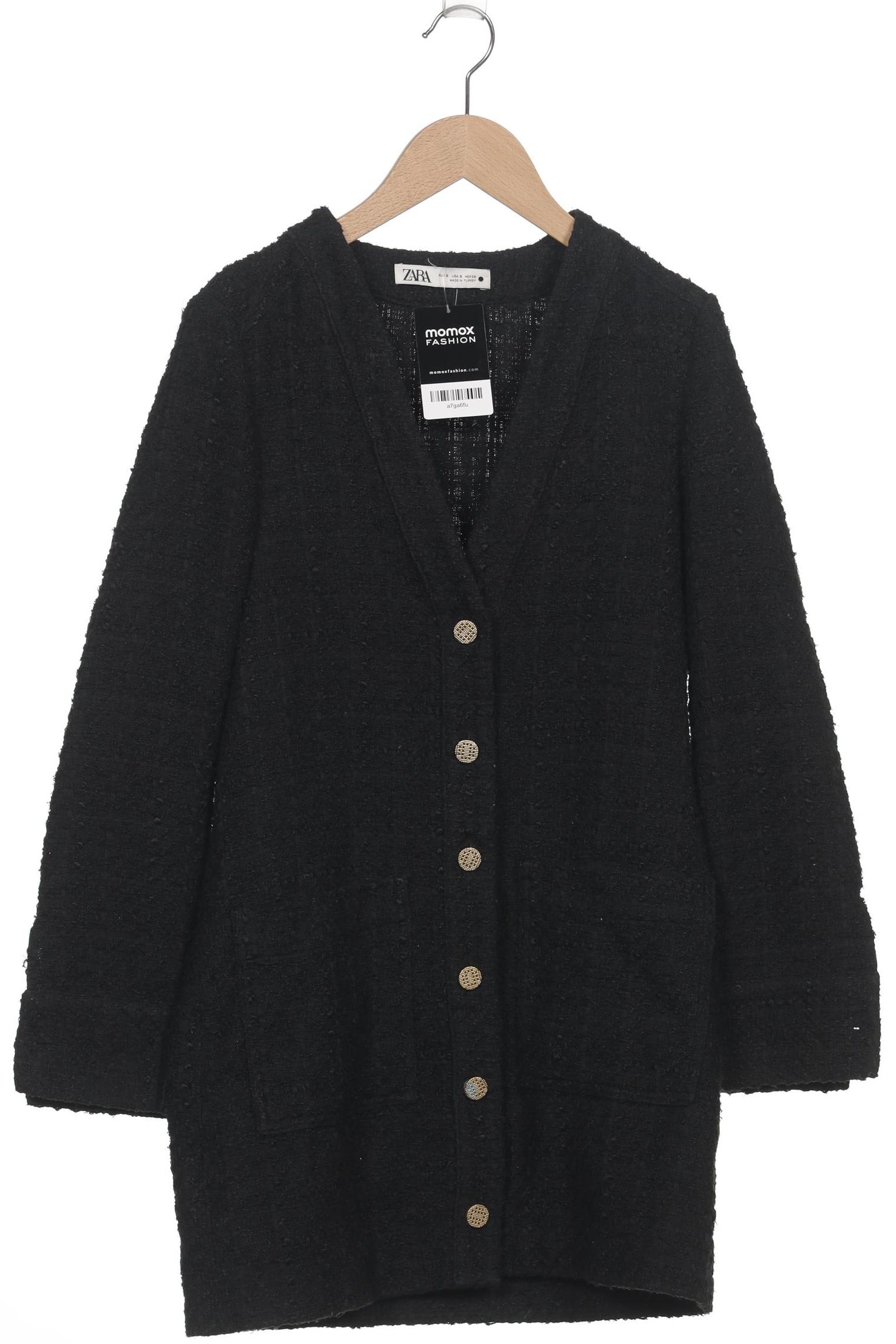 

Zara Damen Strickjacke, schwarz, Gr. 36