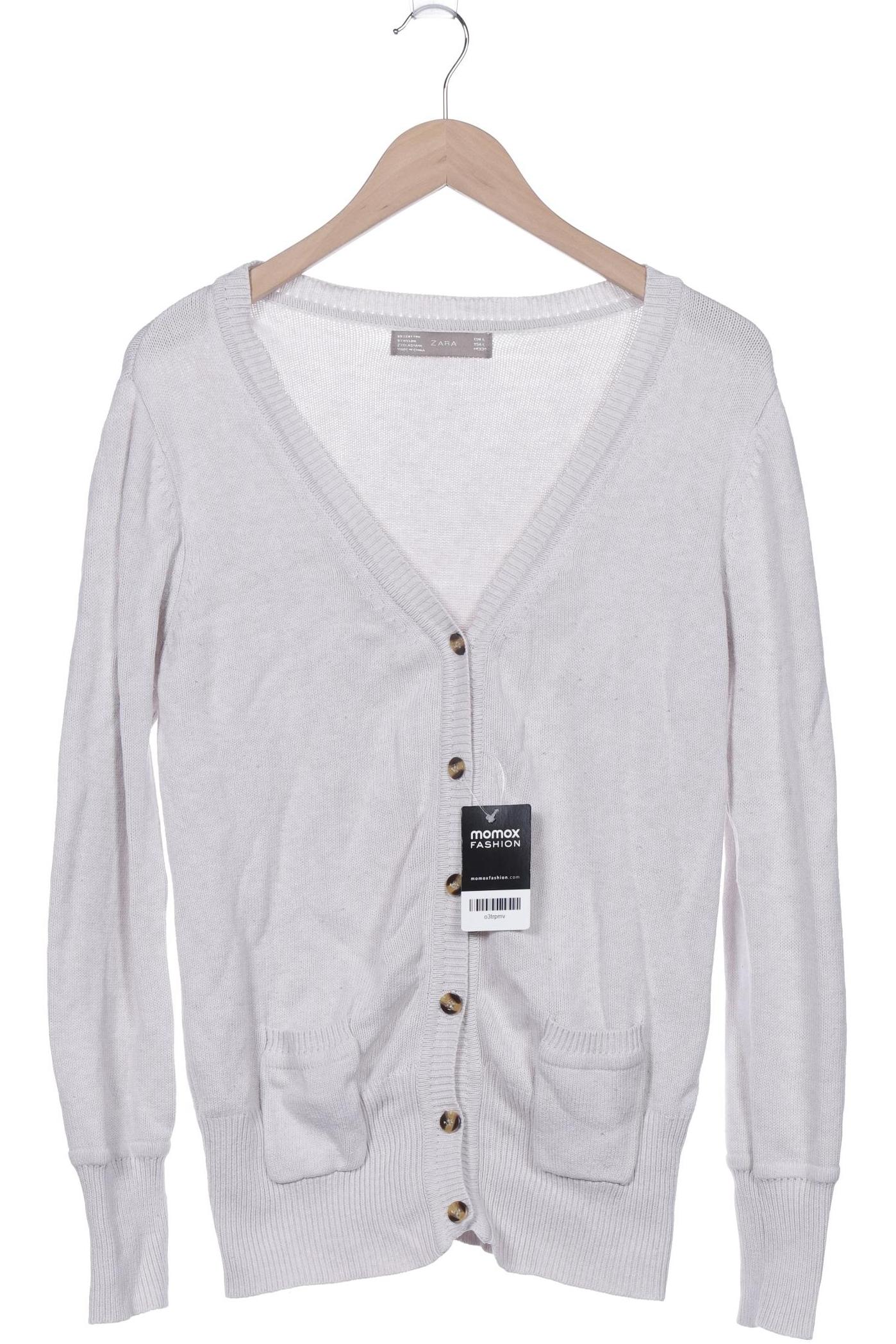 

Zara Damen Strickjacke, beige, Gr. 42