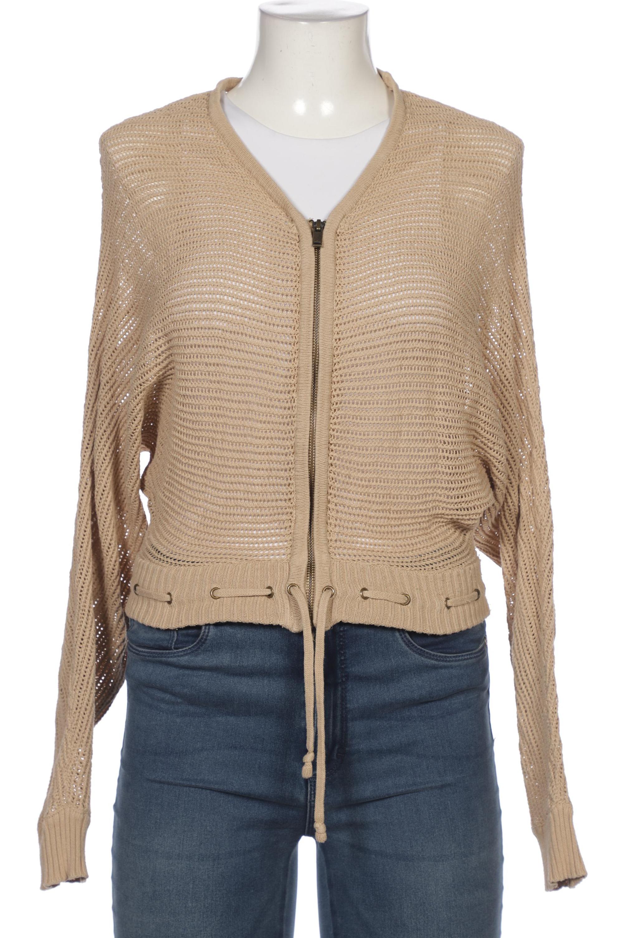 

Zara Damen Strickjacke, beige, Gr. 38