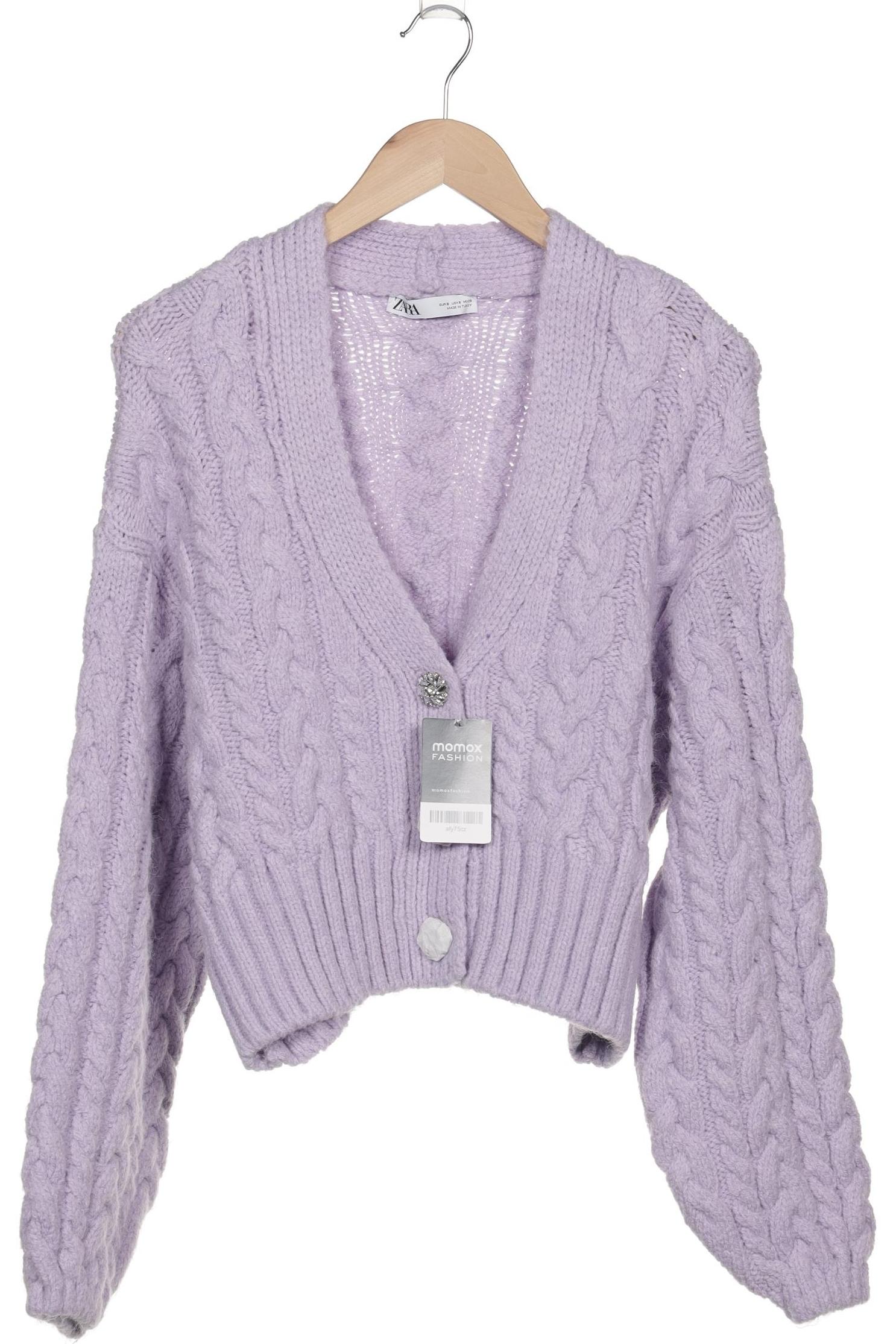 

Zara Damen Strickjacke, flieder, Gr. 36