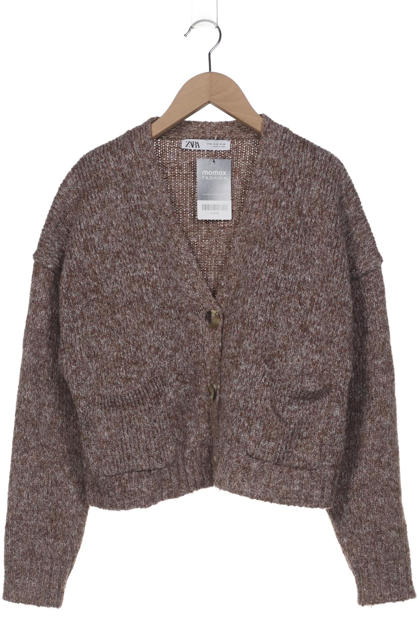 

Zara Damen Strickjacke, braun, Gr. 38