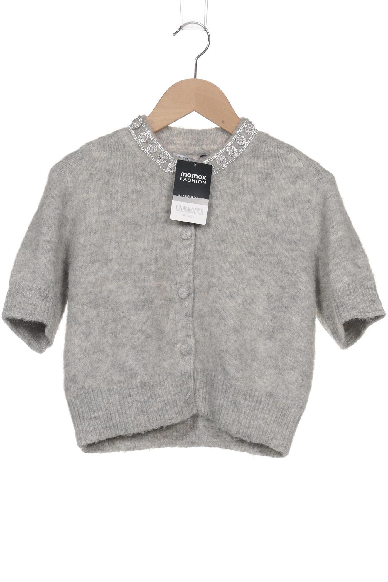 

Zara Damen Strickjacke, grau, Gr. 36