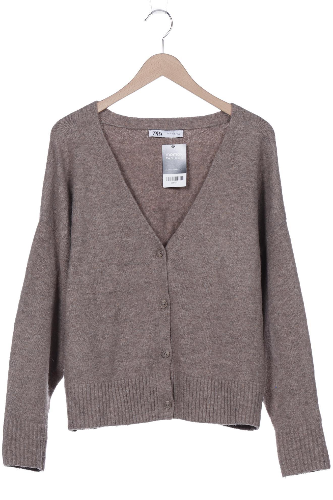 

Zara Damen Strickjacke, braun, Gr. 38