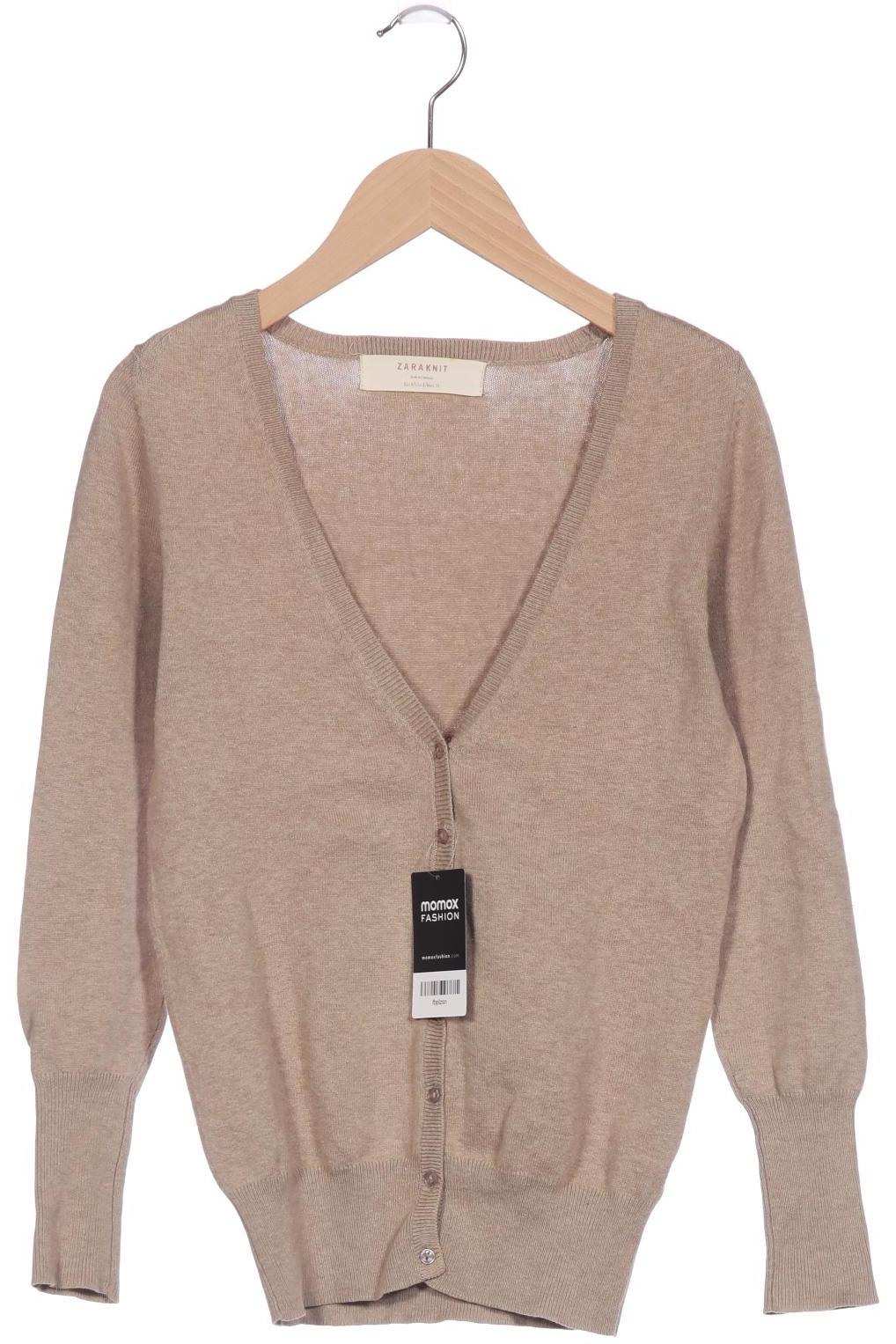 

Zara Damen Strickjacke, beige, Gr. 36