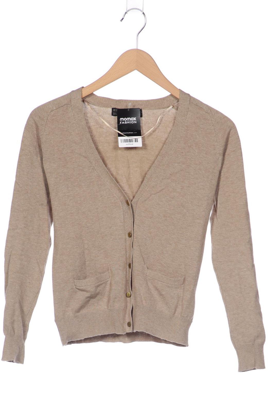 

ZARA Damen Strickjacke, beige
