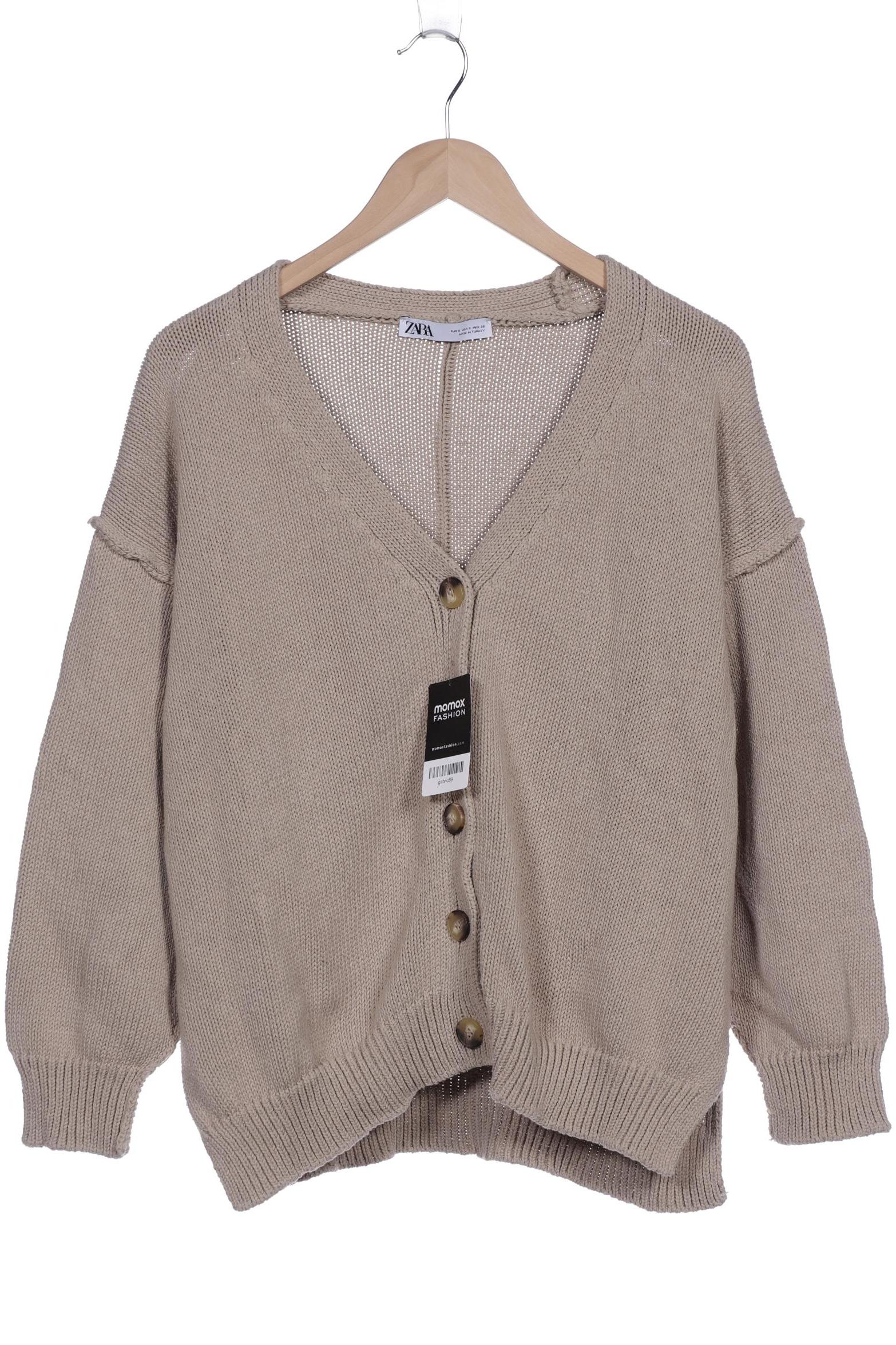 

Zara Damen Strickjacke, beige, Gr. 36