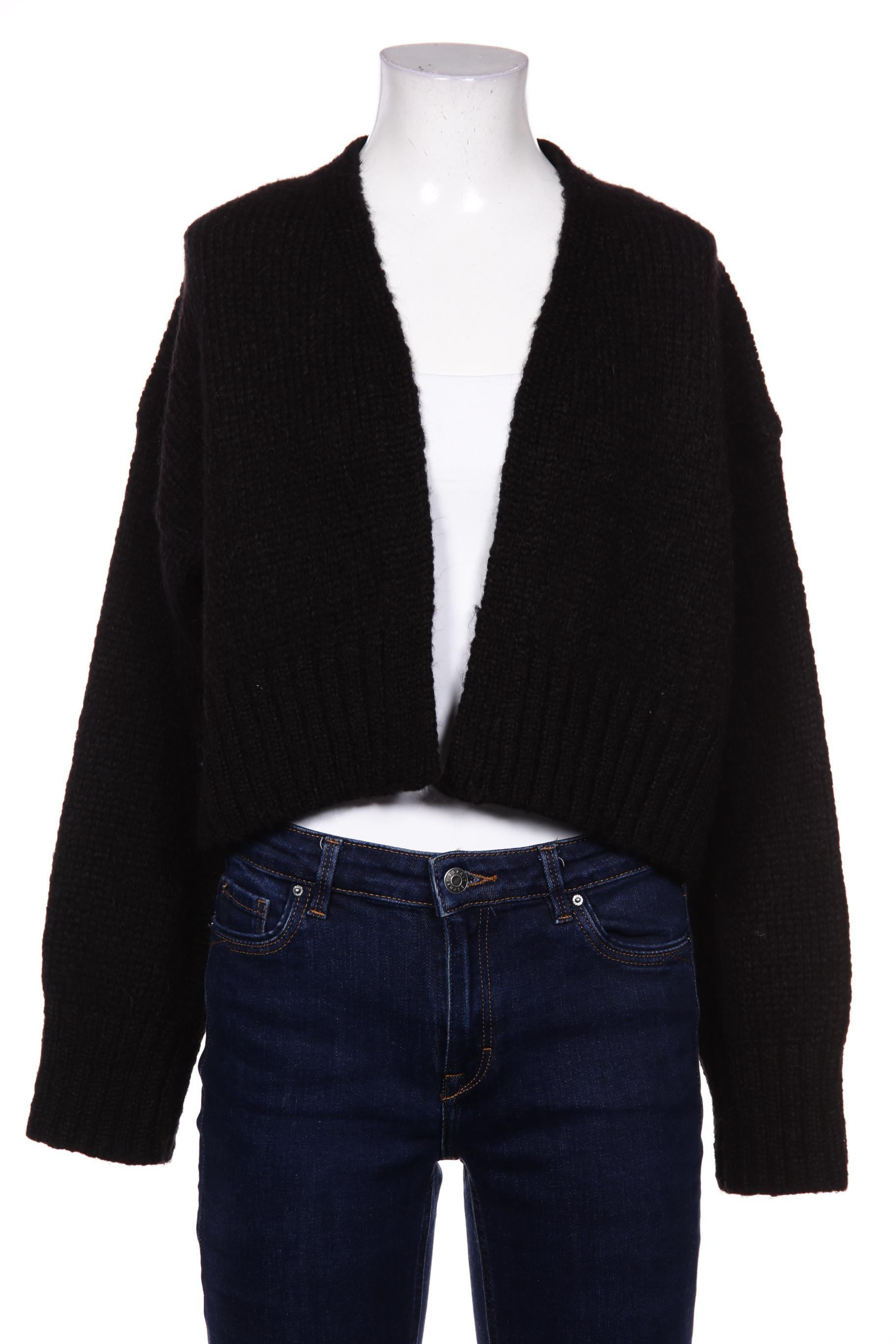 

Zara Damen Strickjacke, schwarz, Gr. 36