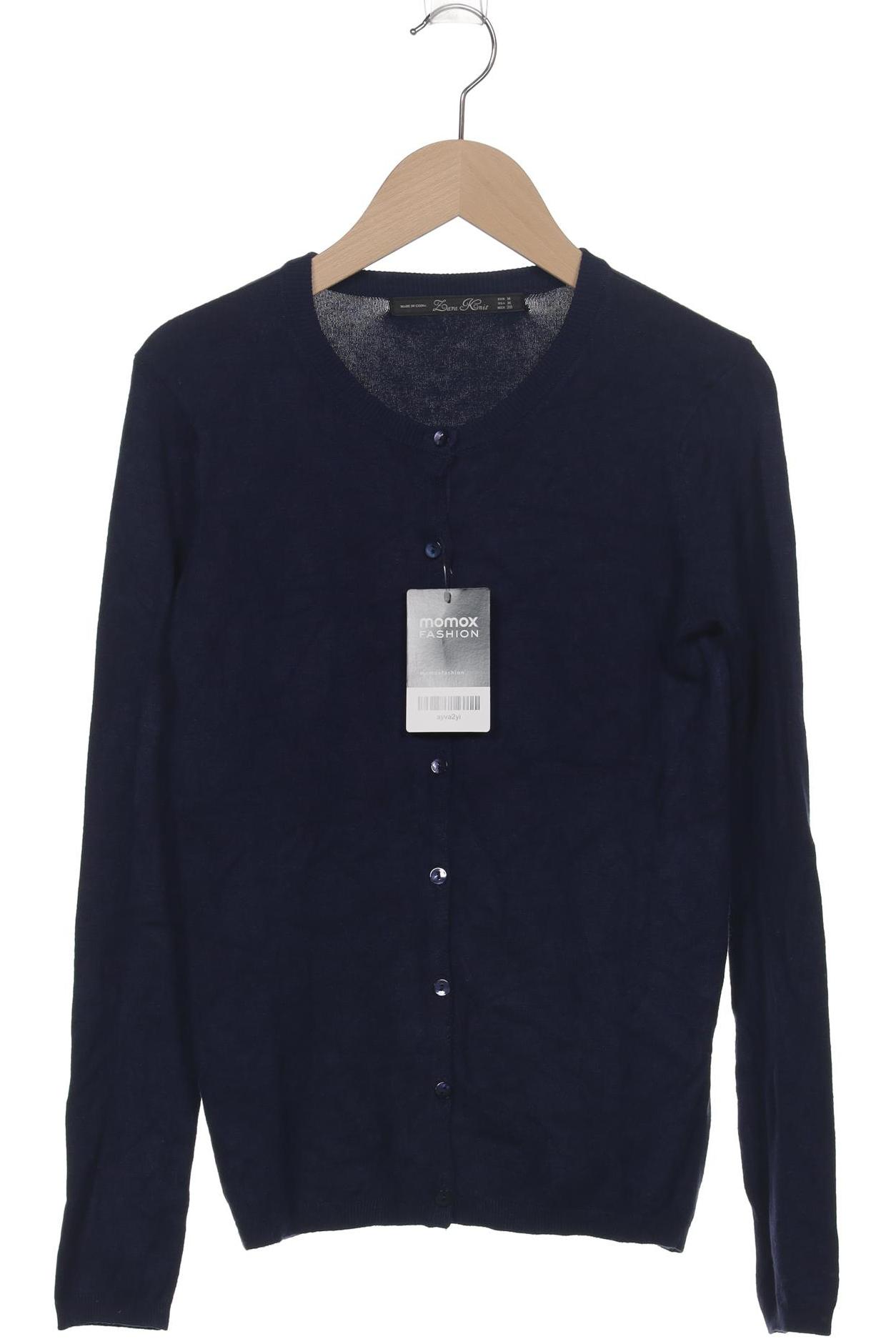 

Zara Damen Strickjacke, marineblau, Gr. 38