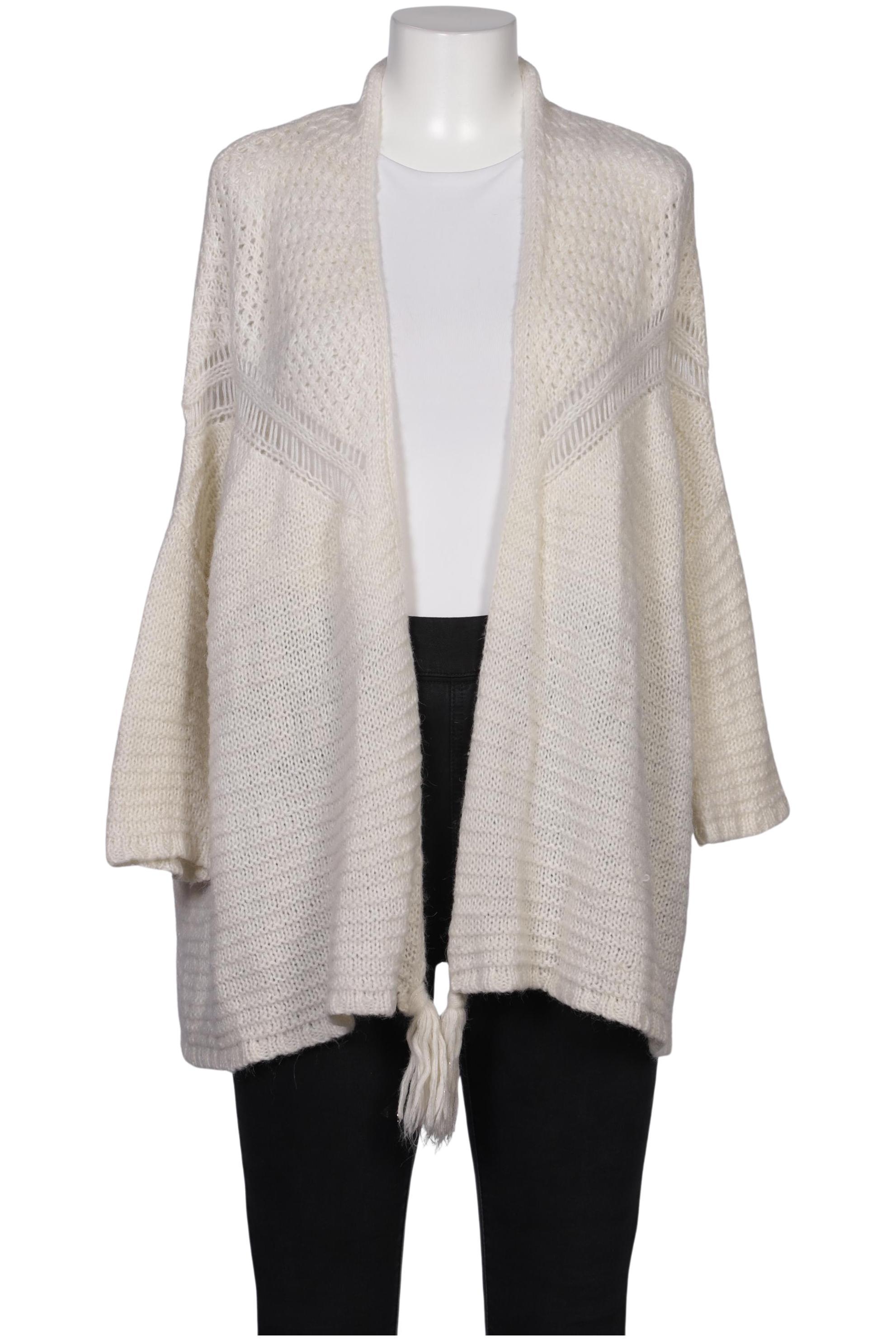 

Zara Damen Strickjacke, cremeweiß, Gr. 38