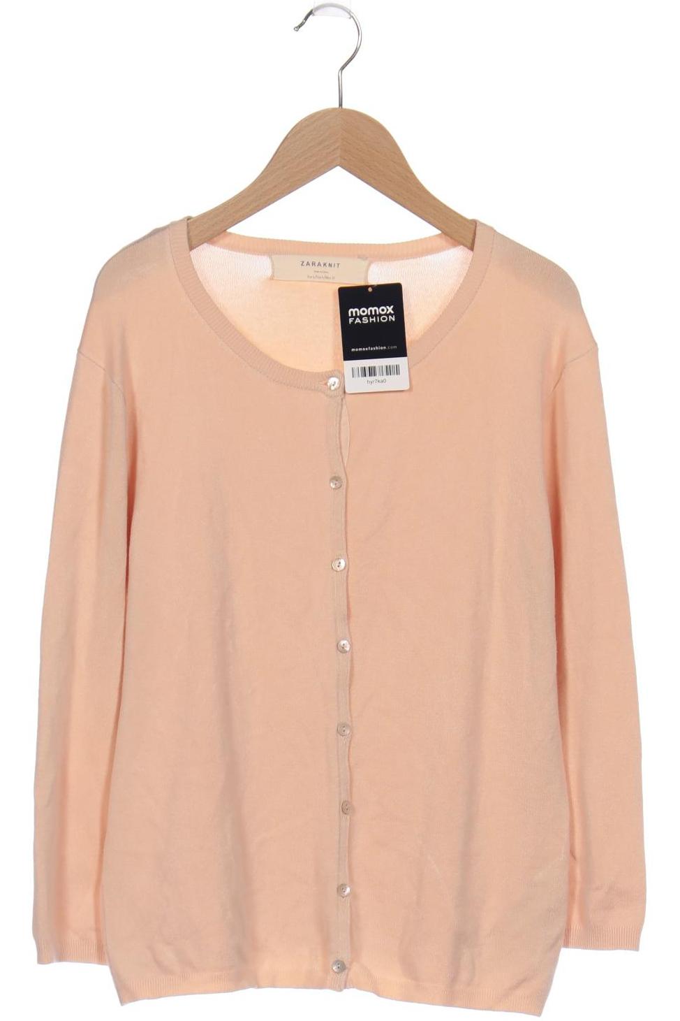 

ZARA Damen Strickjacke, beige