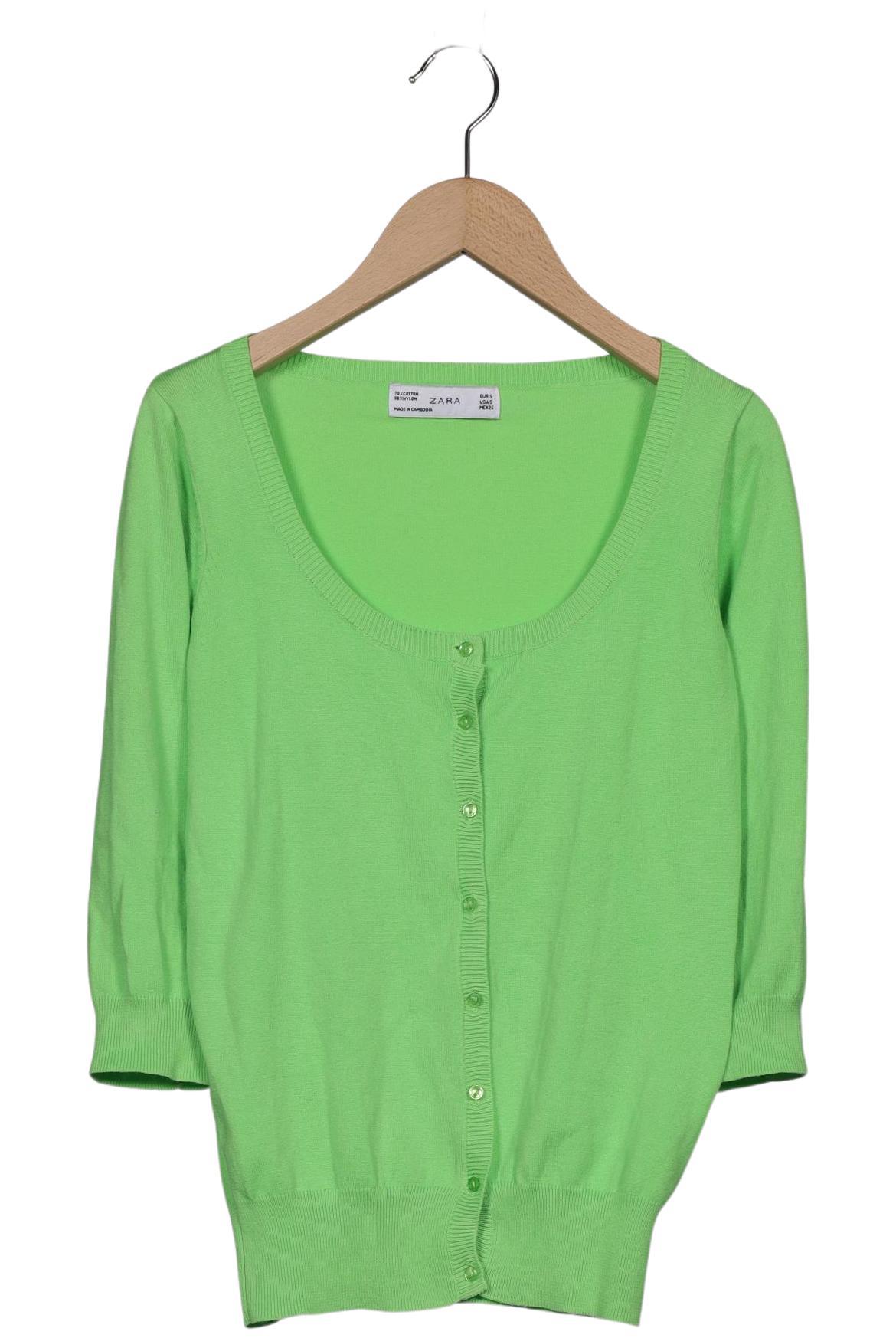 

Zara Damen Strickjacke, hellgrün, Gr. 36