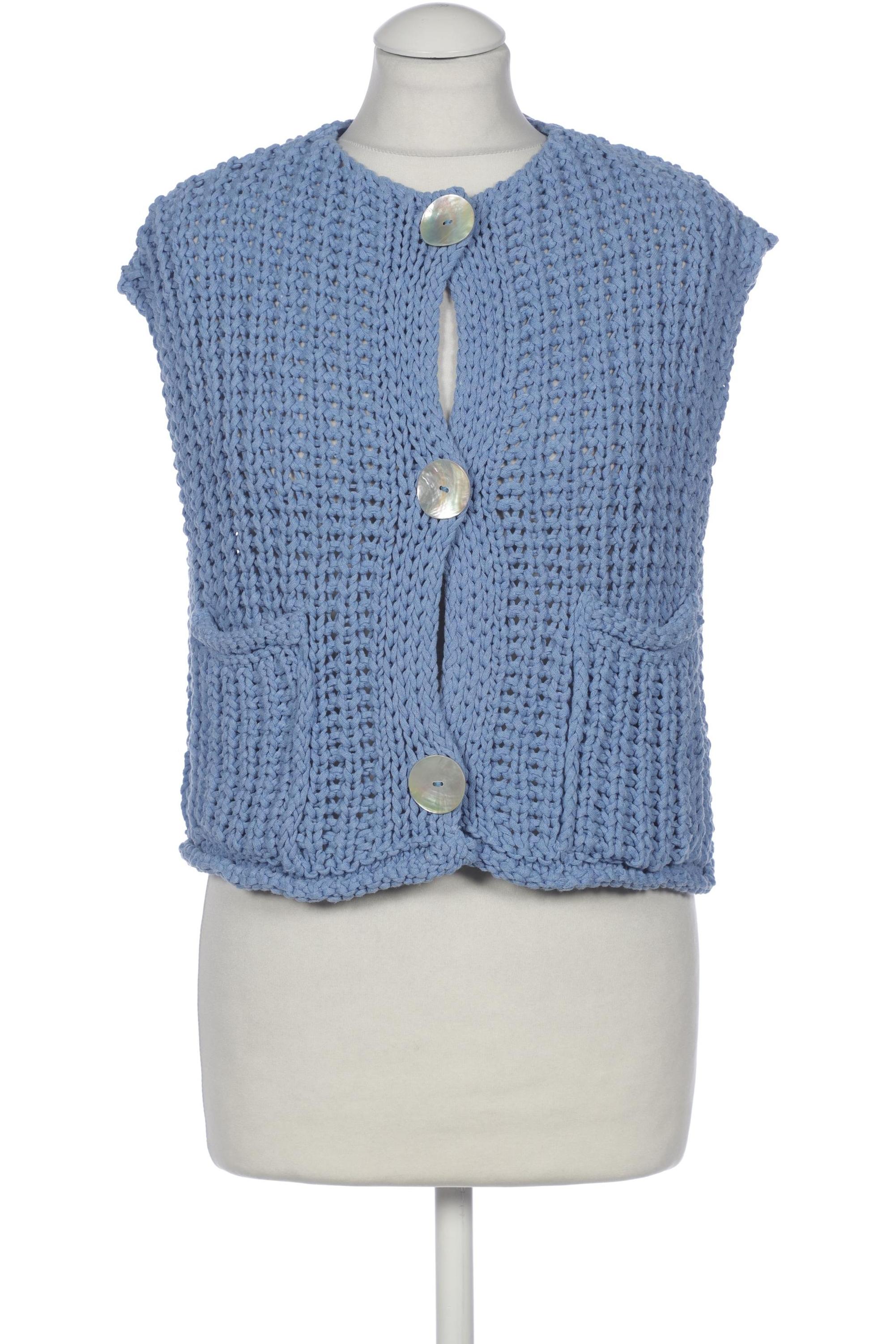 

Zara Damen Strickjacke, blau, Gr. 36