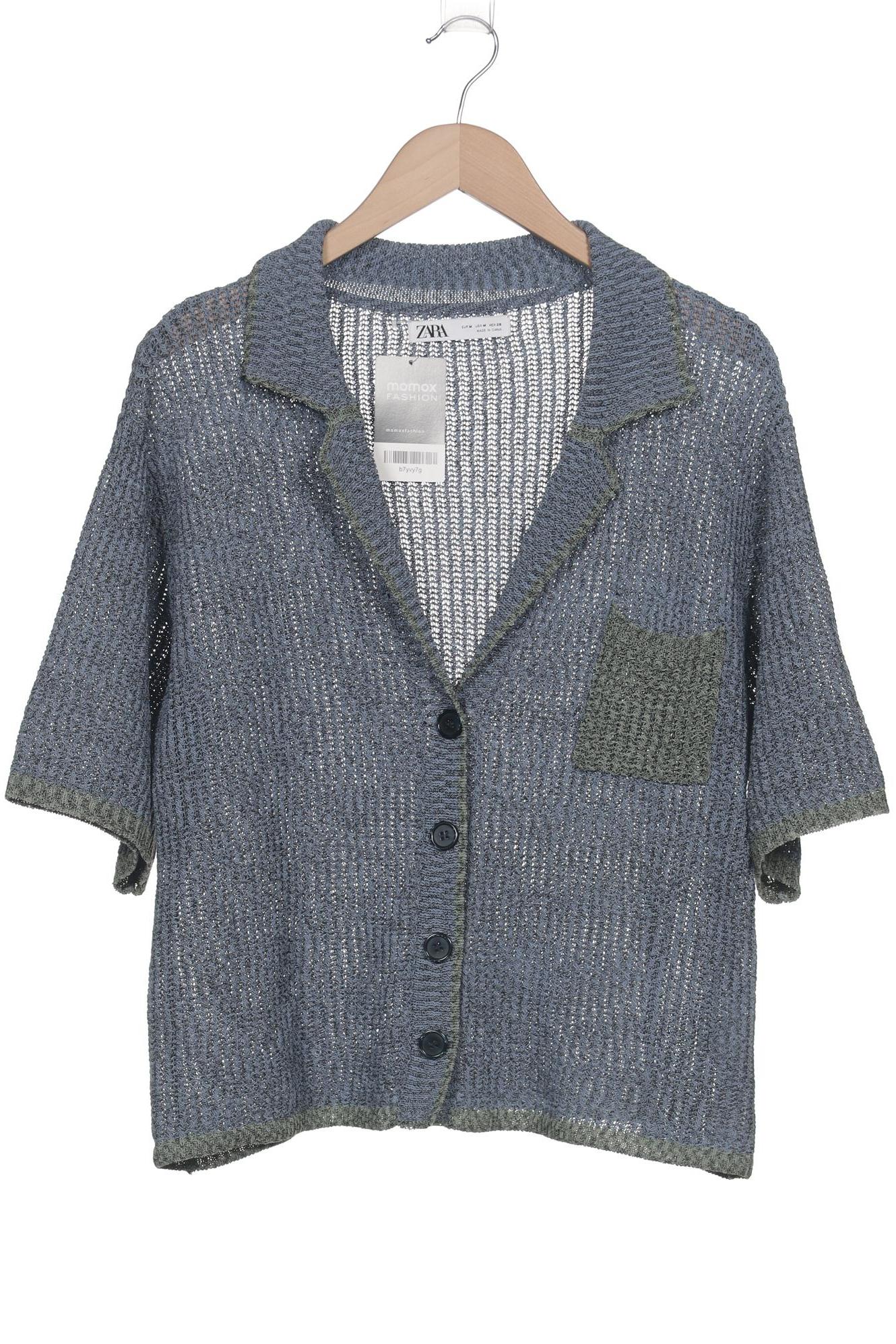 

Zara Damen Strickjacke, blau, Gr. 38