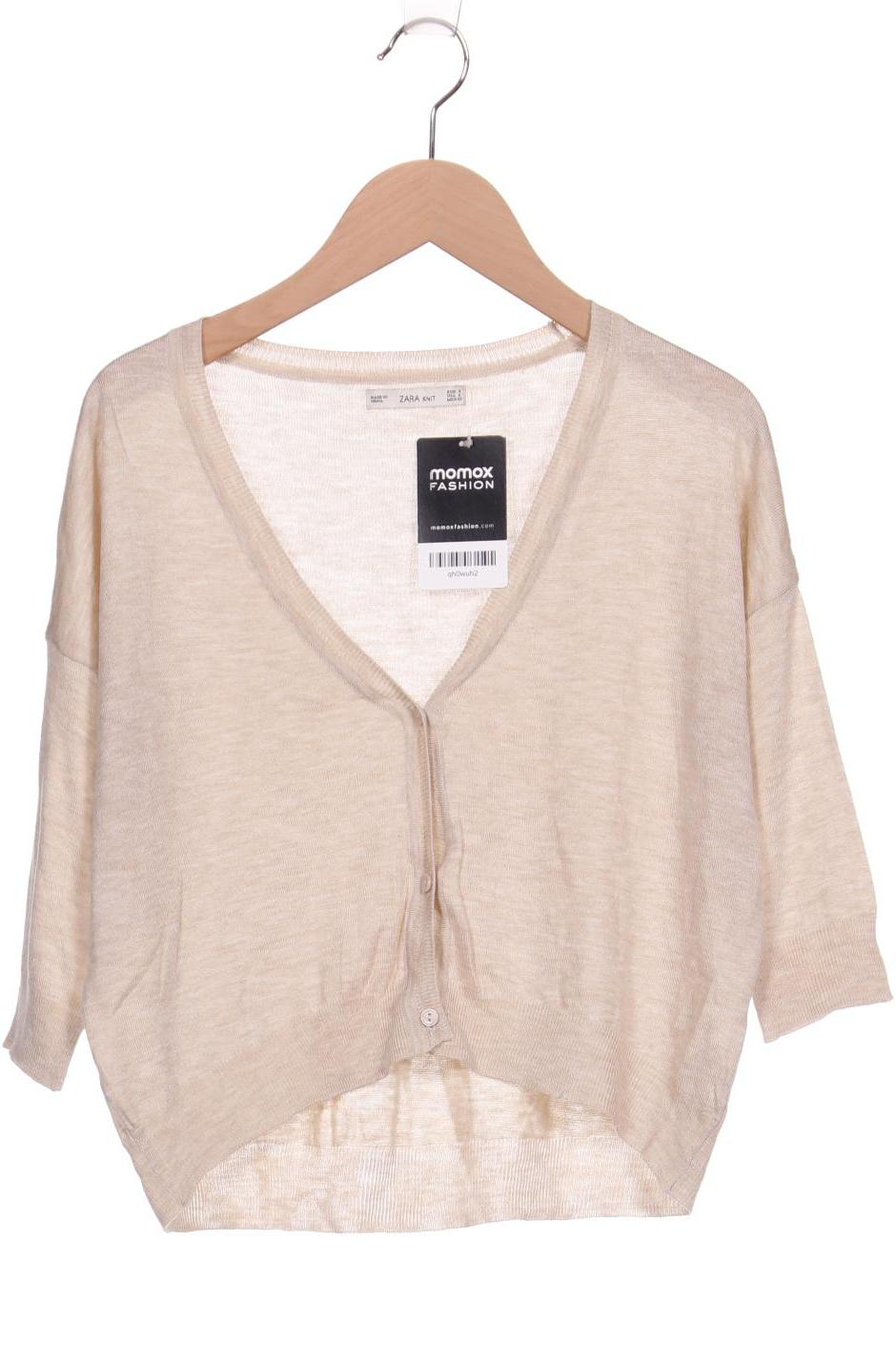

Zara Damen Strickjacke, beige, Gr. 36