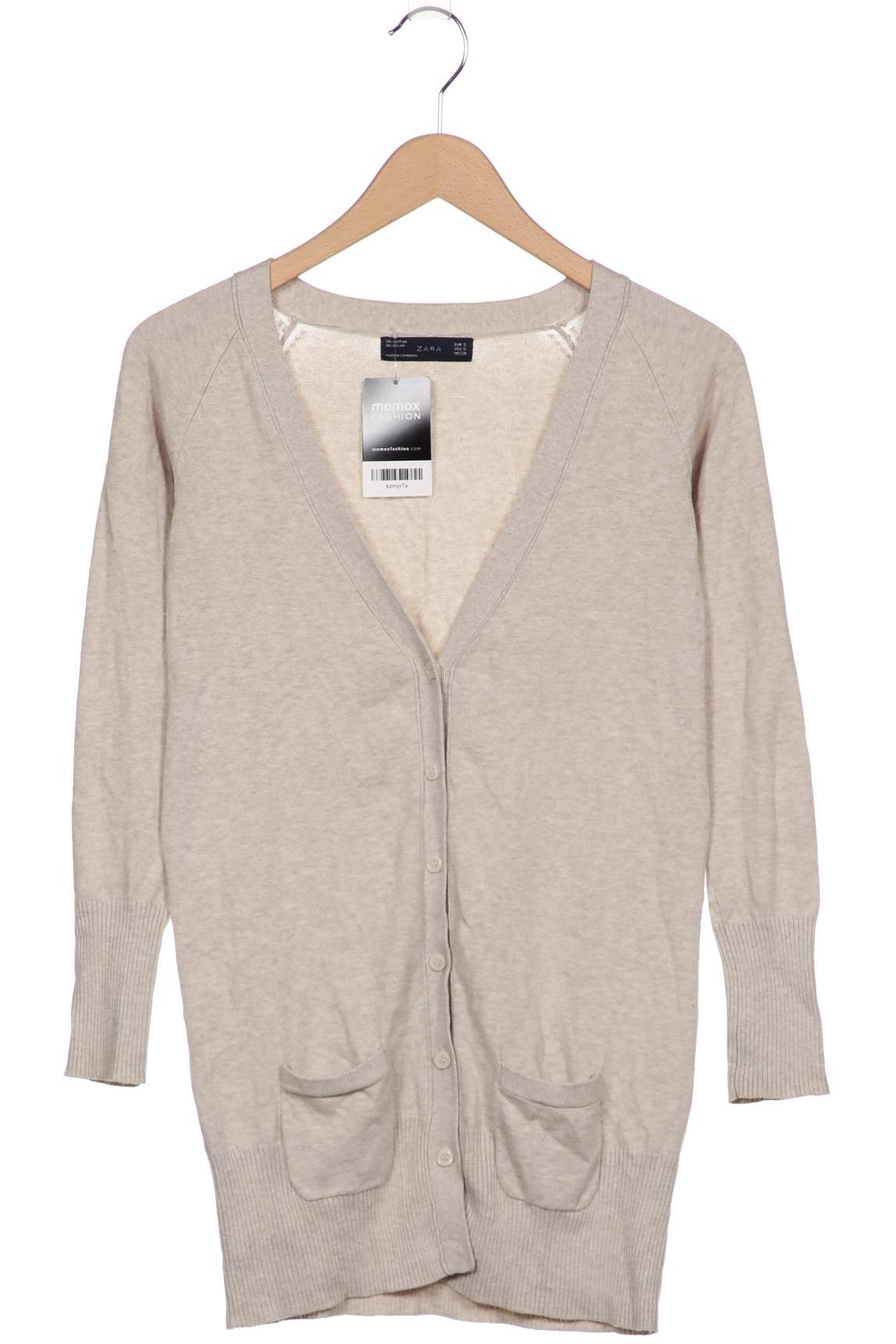 

Zara Damen Strickjacke, beige, Gr. 36