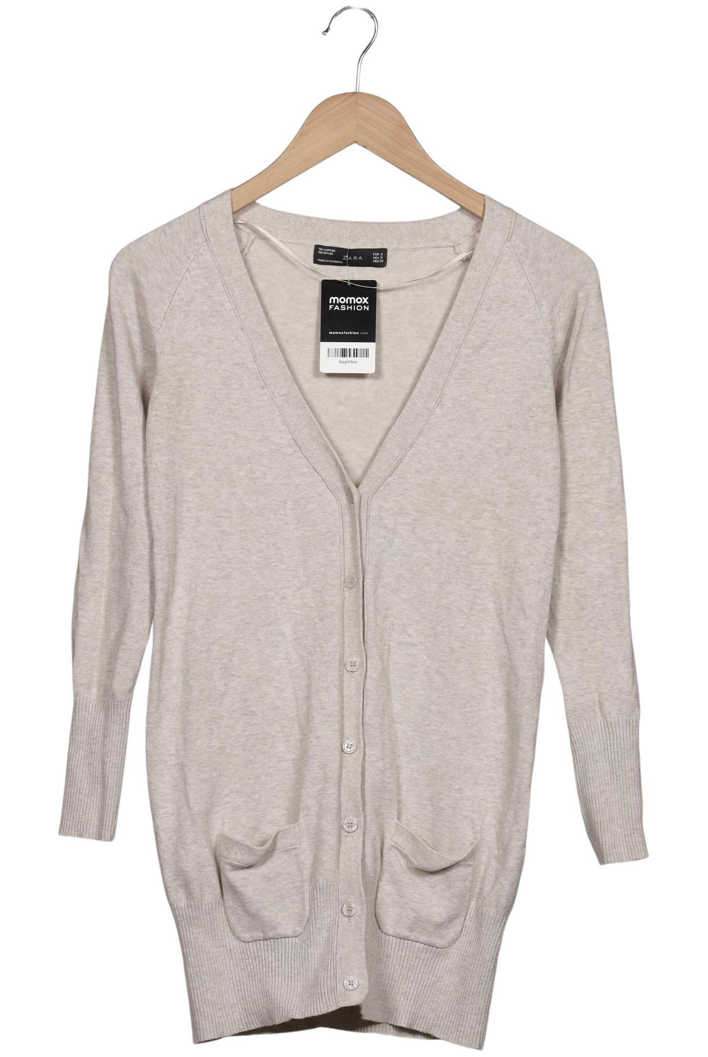 

Zara Damen Strickjacke, beige, Gr. 36