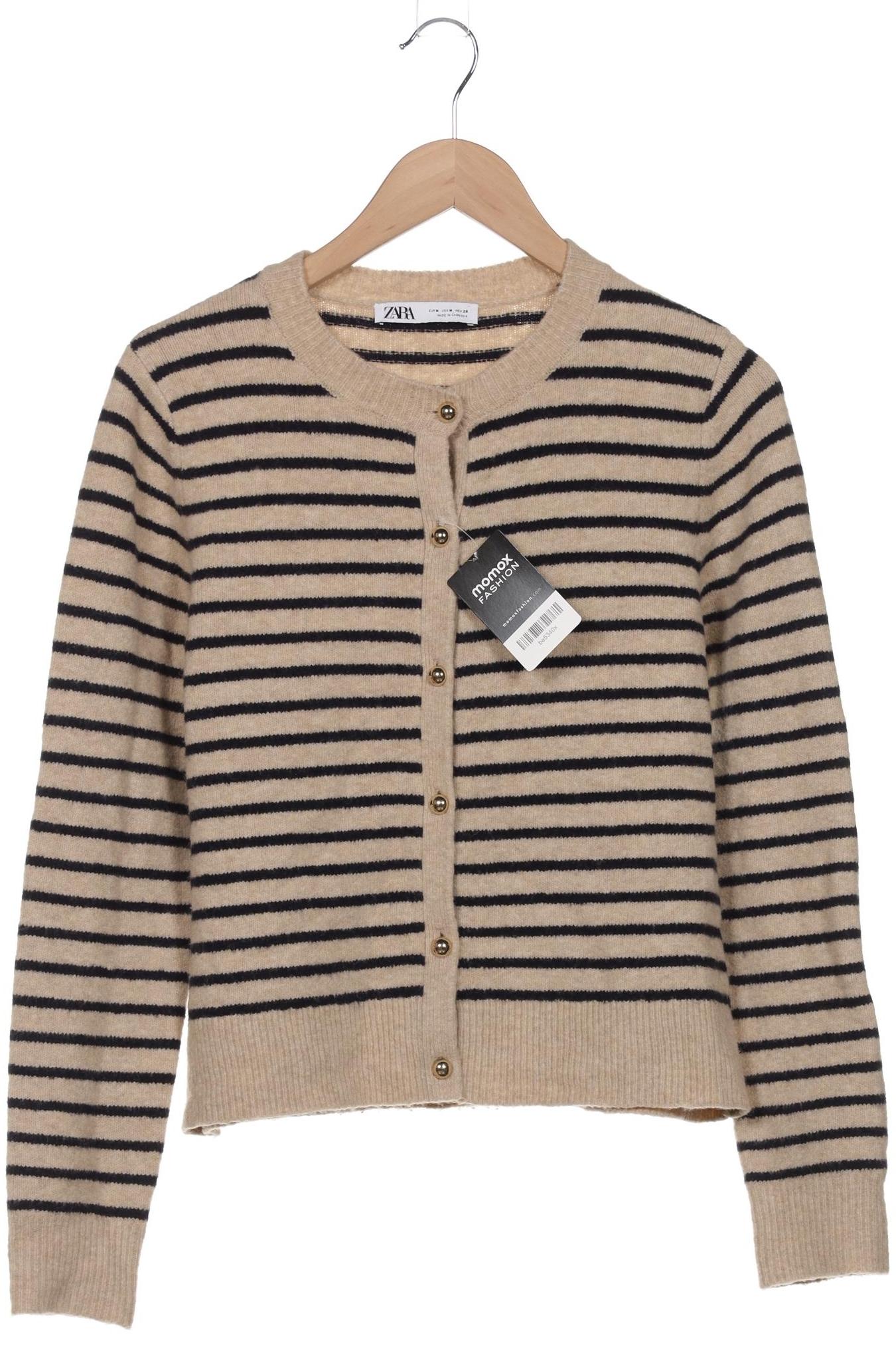 

Zara Damen Strickjacke, beige, Gr. 38
