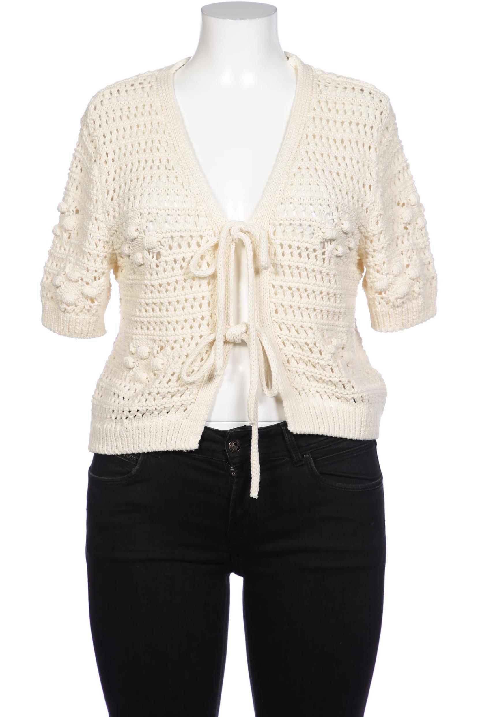

ZARA Damen Strickjacke, cremeweiß