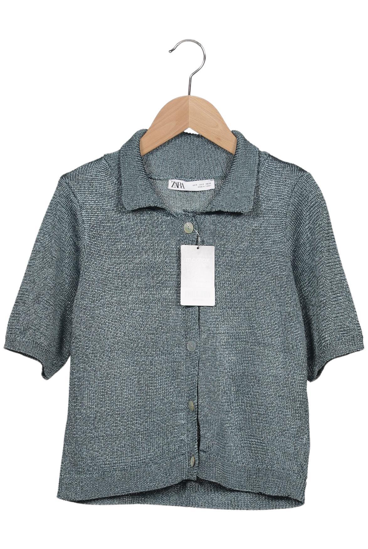 

Zara Damen Strickjacke, hellblau, Gr. 36