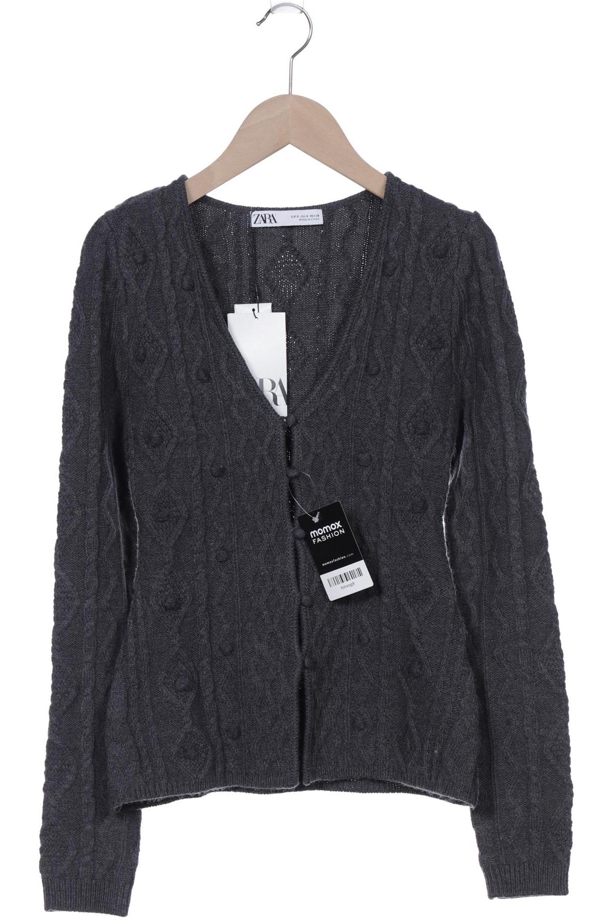 

Zara Damen Strickjacke, grau, Gr. 36