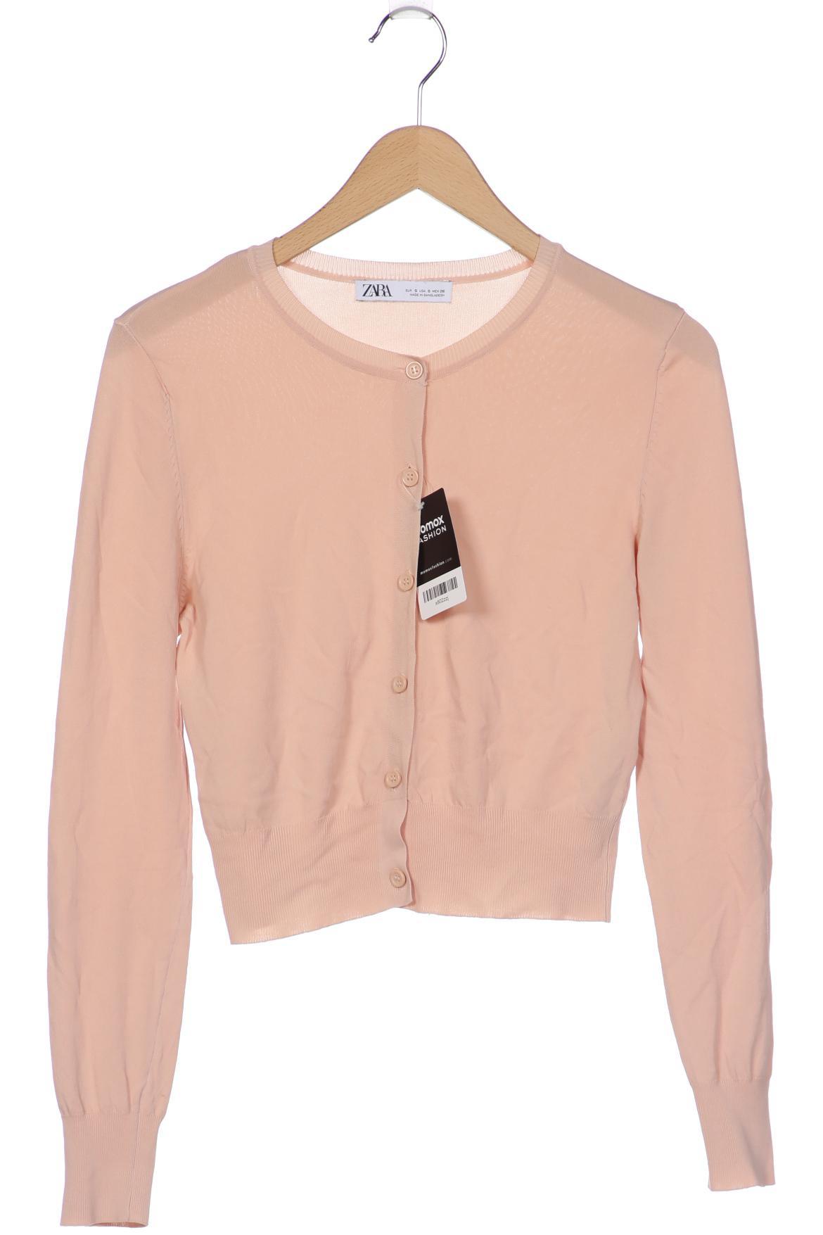

ZARA Damen Strickjacke, pink