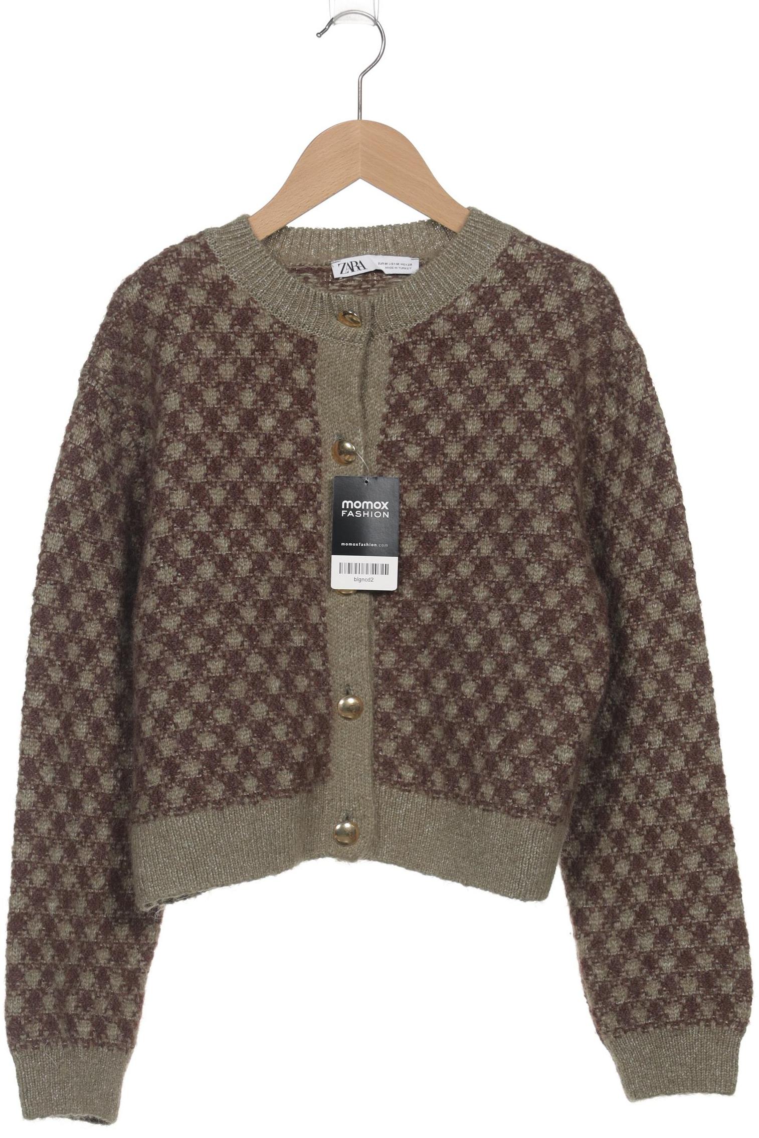 

Zara Damen Strickjacke, grün, Gr. 38